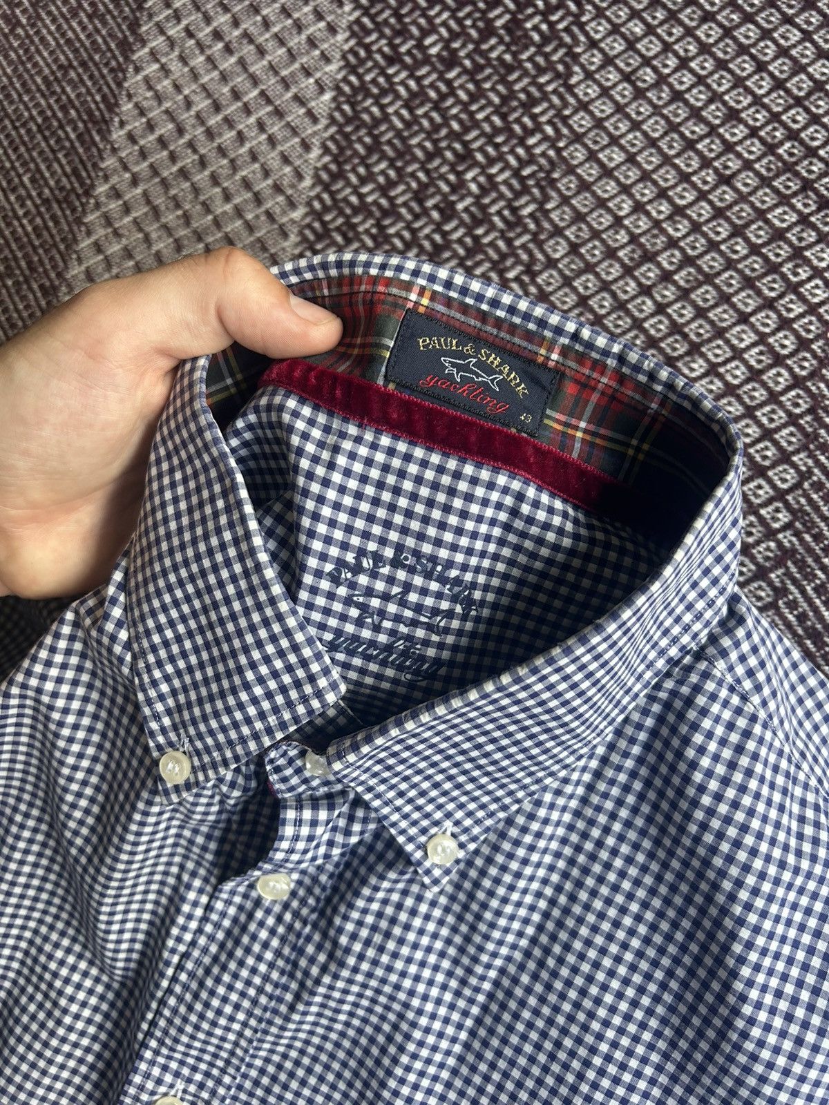 Paul & Shark Paul & Shark Big Tall Shirt Men Size XXL / 43 Solid Style Size US XXL / EU 58 / 5 - 6 Thumbnail