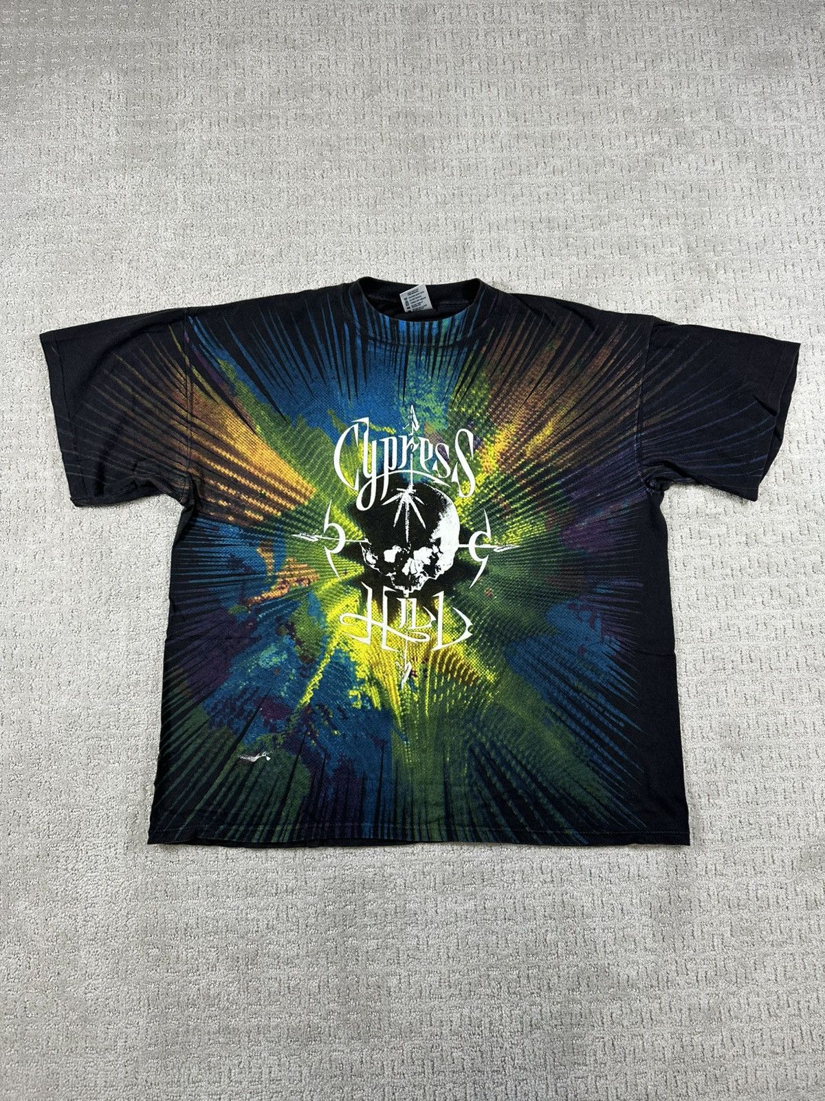 Band Tees Vintage Rare Cypress Hill Skull Rap Tee Size US XL / EU 56 / 4 - 2 Thumbnail