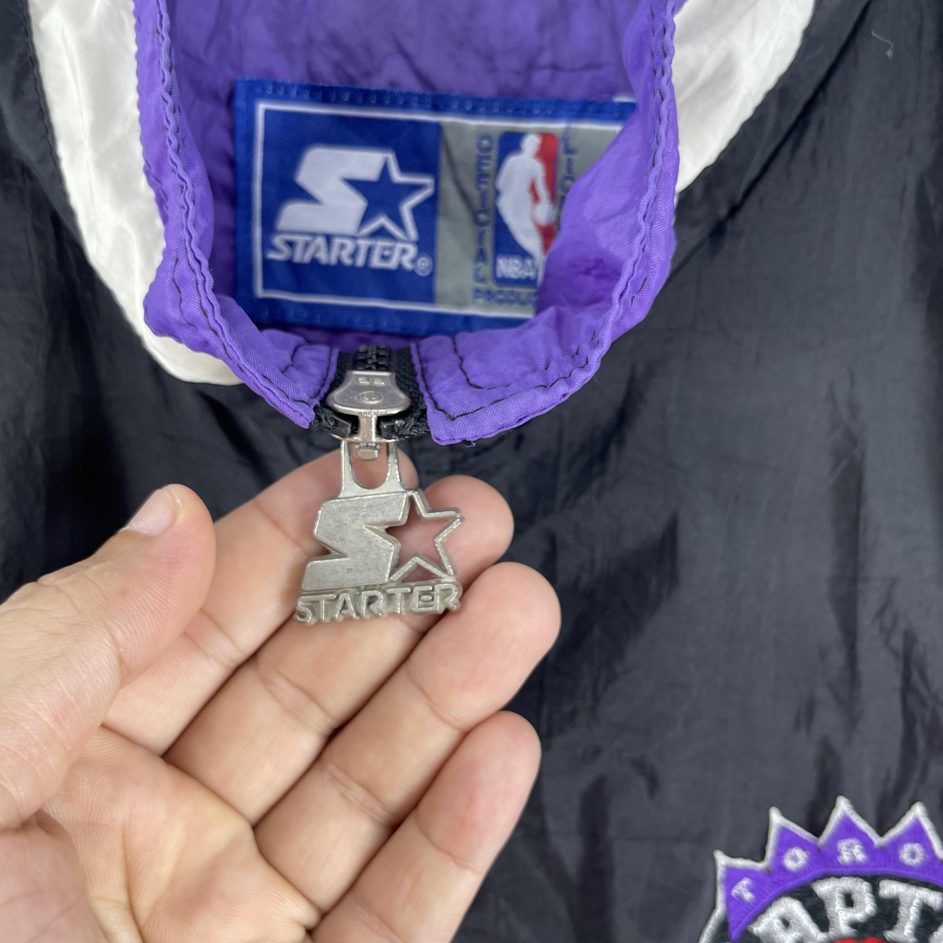 Starter Vintage TORONTO RAPTORS Nba Windbreaker Jacket Size US XS / EU 42 / 0 - 6 Thumbnail