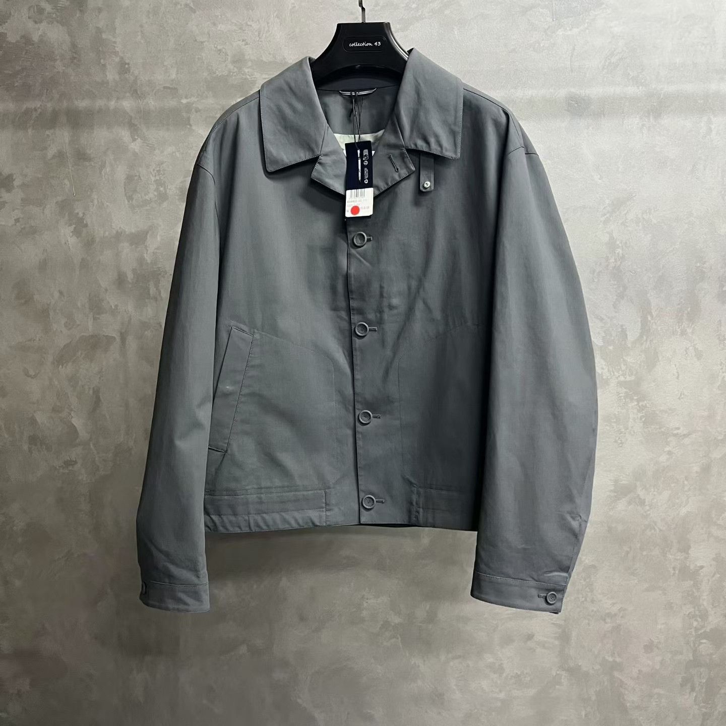 Dior Dior Cropped Gray Light Jacket xs Men Size US XS / EU 42 / 0 - 1 Thumbnail