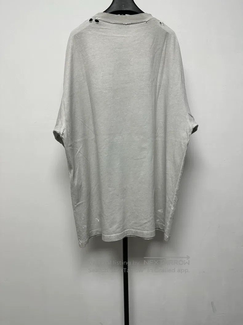 Balenciaga Balenciaga Solid Color Letter Printed Short Sleeve Loose C Size US XL / EU 56 / 4 - 2 Thumbnail