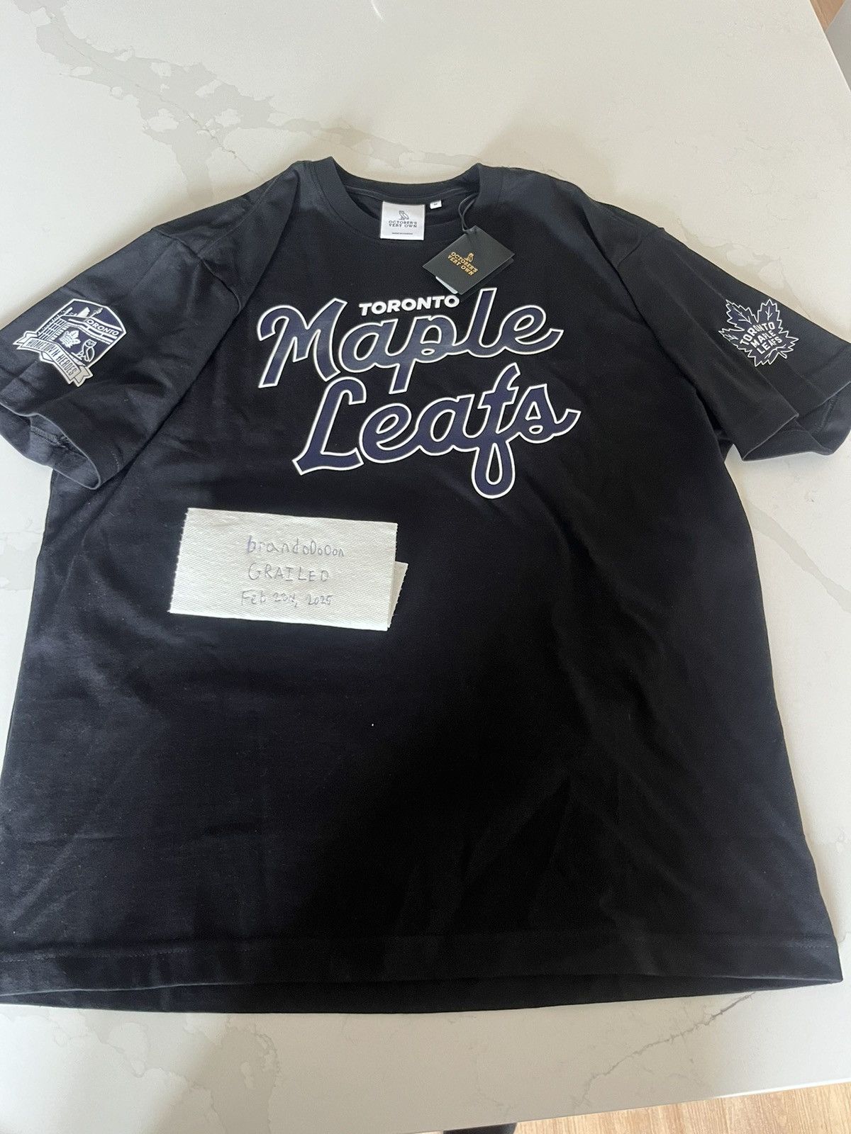 October's Very Own OVO X NHL - “Hometown Heros” Maple Leafs Tee Size US M / EU 48-50 / 2 - 2 Thumbnail