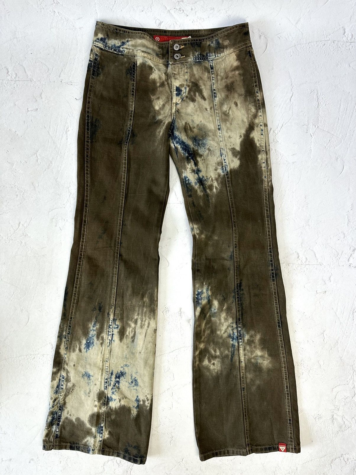 Beauty Beast × If Six Was Nine × Vintage Vintage Y2K Guess Washed Jeans Size 28" / US 6 / IT 42 - 1 Thumbnail