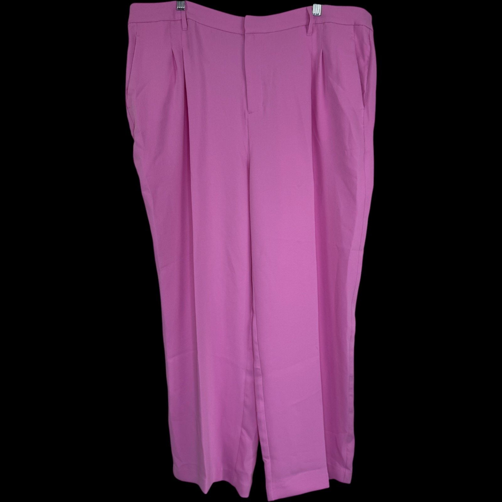 Other Candace Cameron Bure Darted Straight Leg Pant Pink 20P NWOT Size 31" - 10 Thumbnail