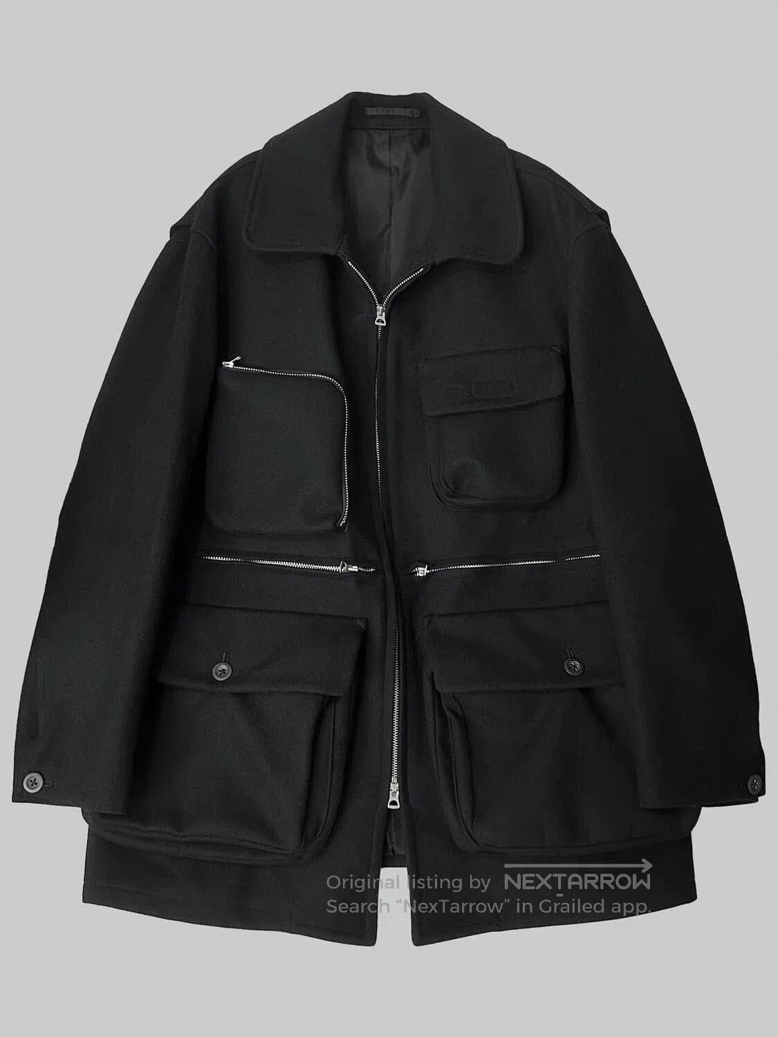 Yohji Yamamoto Yohji Yamamoto Vintage Military Coat. Size US M / EU 48-50 / 2 - 4 Thumbnail