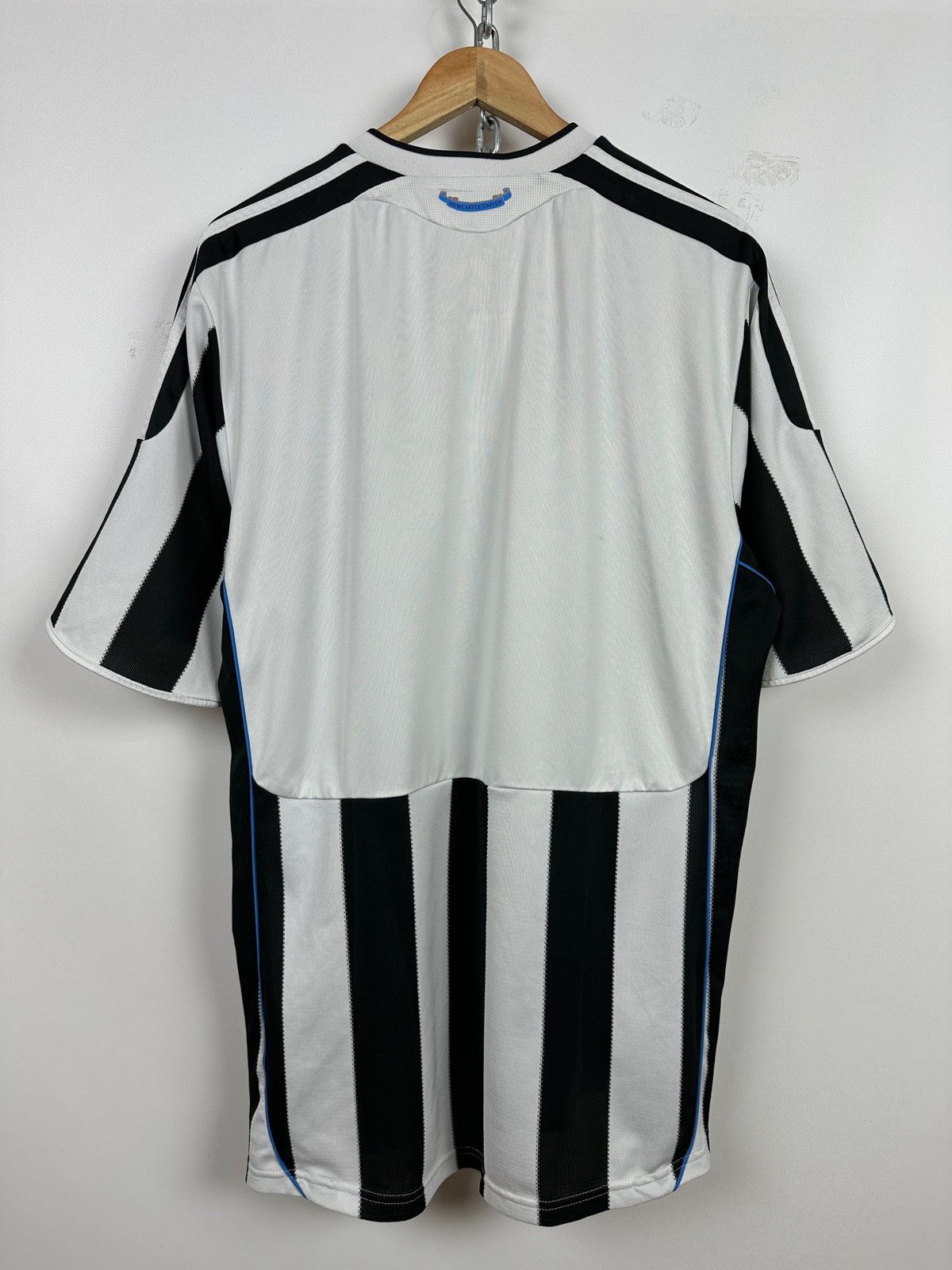 Adidas 2009/10 Adidas Newcastle United Vintage Soccer Jersey Size US XL / EU 56 / 4 - 2 Thumbnail