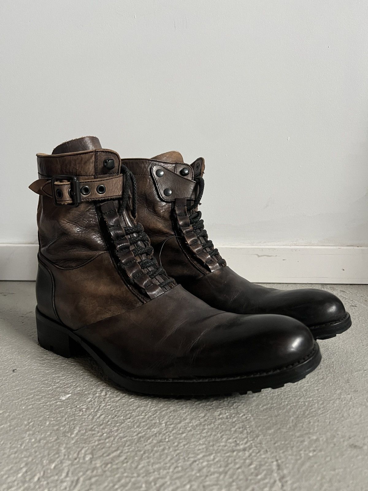 Alfredo Bannister Brown Leather Boots