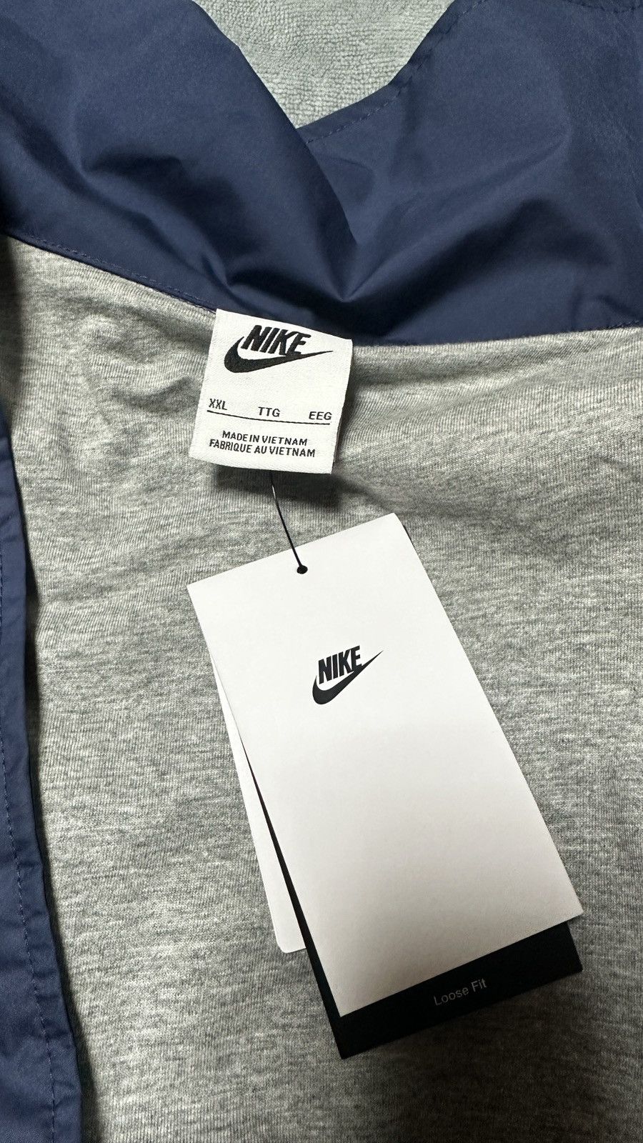 Nike NEW Size 2XL Nike Coach Jacket Midnight Navy W/ Lightning Size US XXL / EU 58 / 5 - 9 Thumbnail