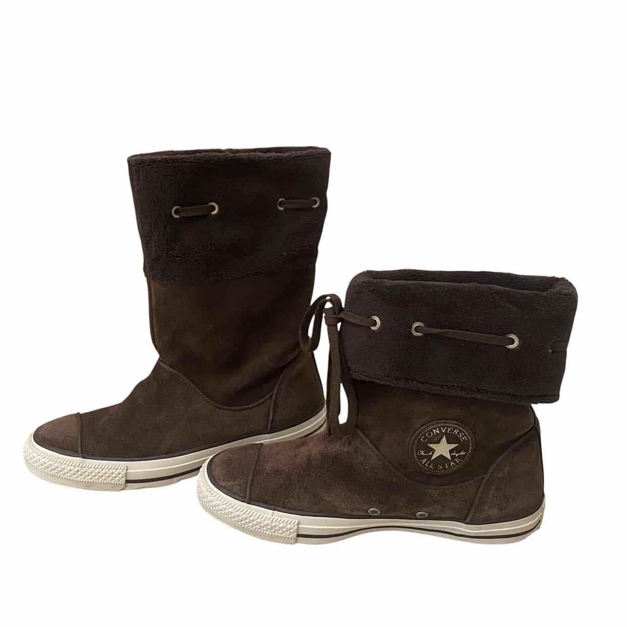 Converse Converse All Star Chuck Taylor Suede Fold Down Ankle Boots Size US 8.5 / IT 38.5 - 15 Thumbnail