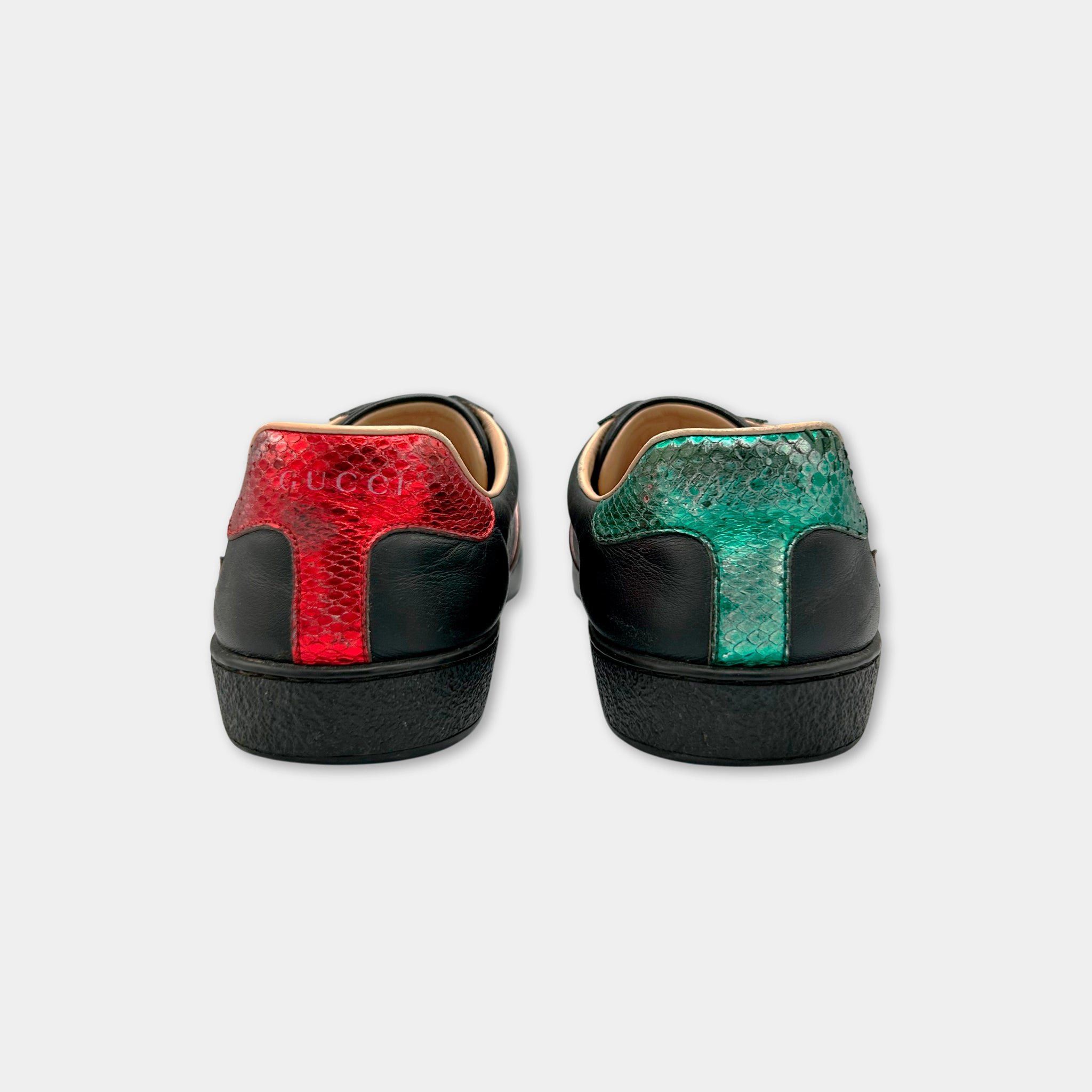 Gucci 2016 Gucci Ace Flames Sneakers Size US 8 / EU 41 - 9 Thumbnail