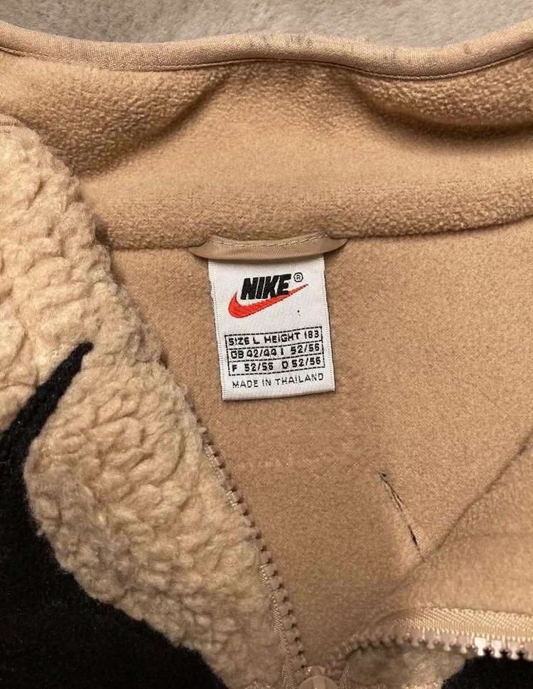 Nike × Vintage ⛩️Nike jacket sweatshirt custom sherpa fleece vintage y2k eye Size US L / EU 52-54 / 3 - 11 Thumbnail