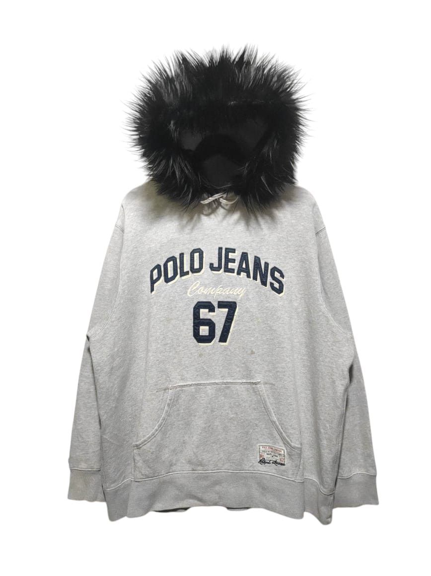 Polo Ralph Lauren Polo Jeans Company 67 Fur Hoodie LGB style Size US XL / EU 56 / 4 - 1 Thumbnail