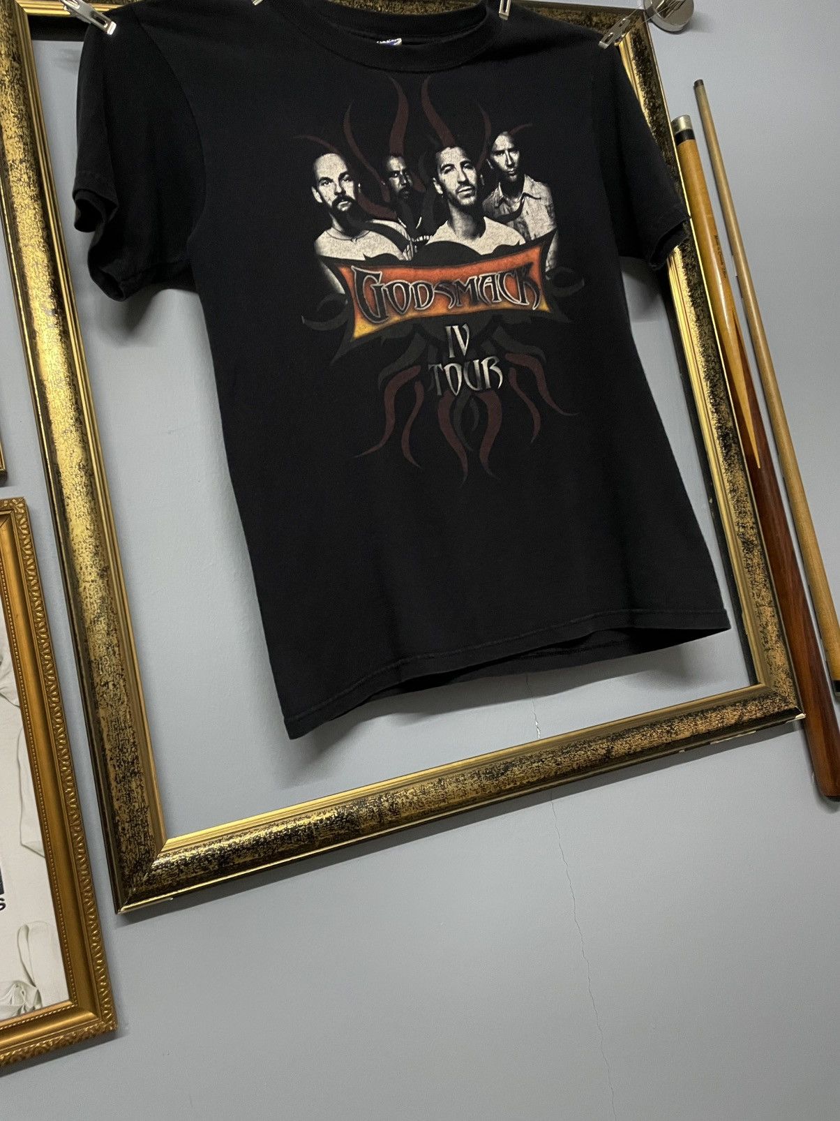 Band Tees Vintage Original Godsmack American Rock Band IV Tour Faded Size US S / EU 44-46 / 1 - 5 Thumbnail