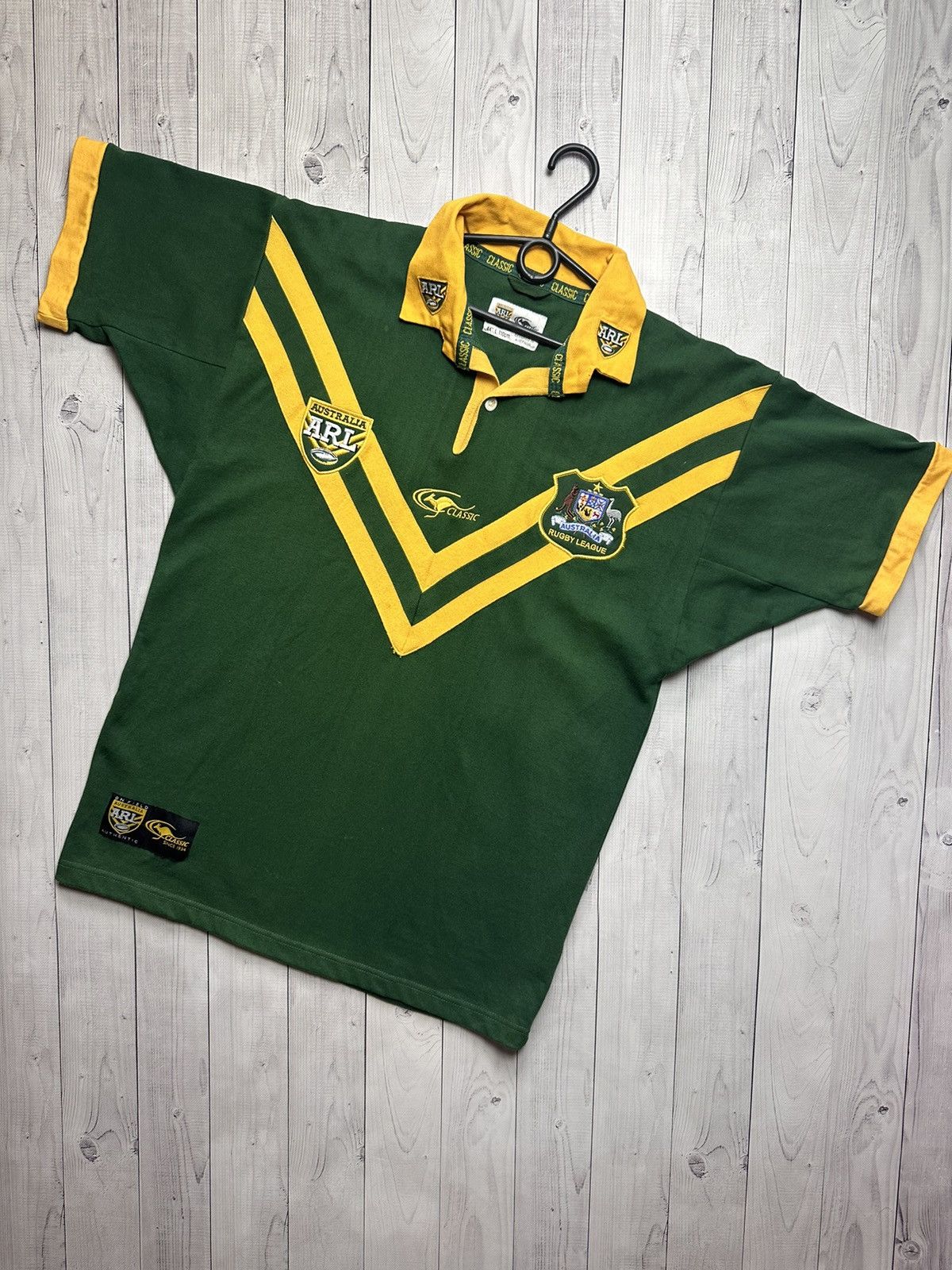 Vintage Vintage Australia rugby jersey size M/L Size US L / EU 52-54 / 3 - 1 Thumbnail