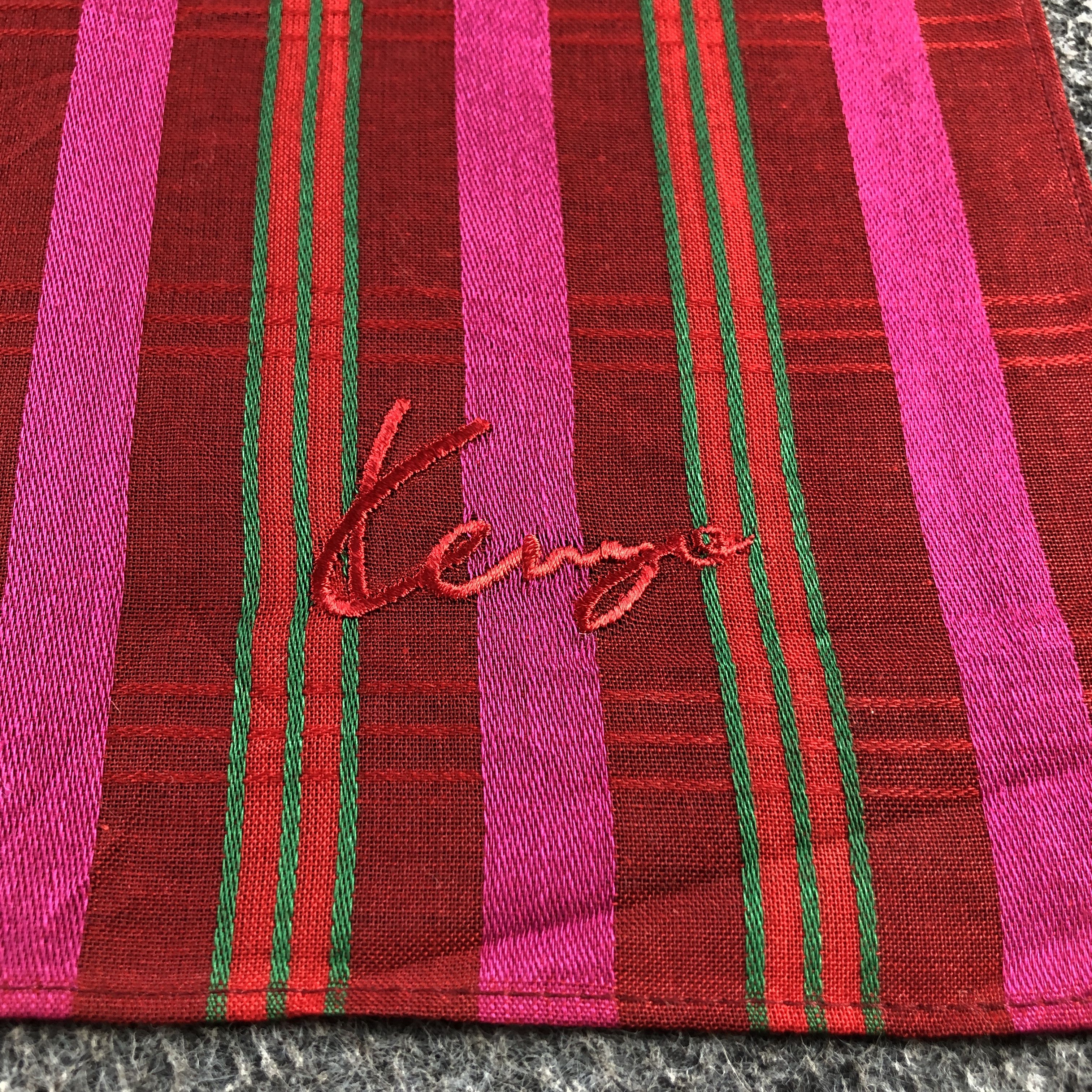 Kenzo Kenzo Floral Handkerchief Neckerchief Bandana H2390 Size ONE SIZE - 4 Thumbnail