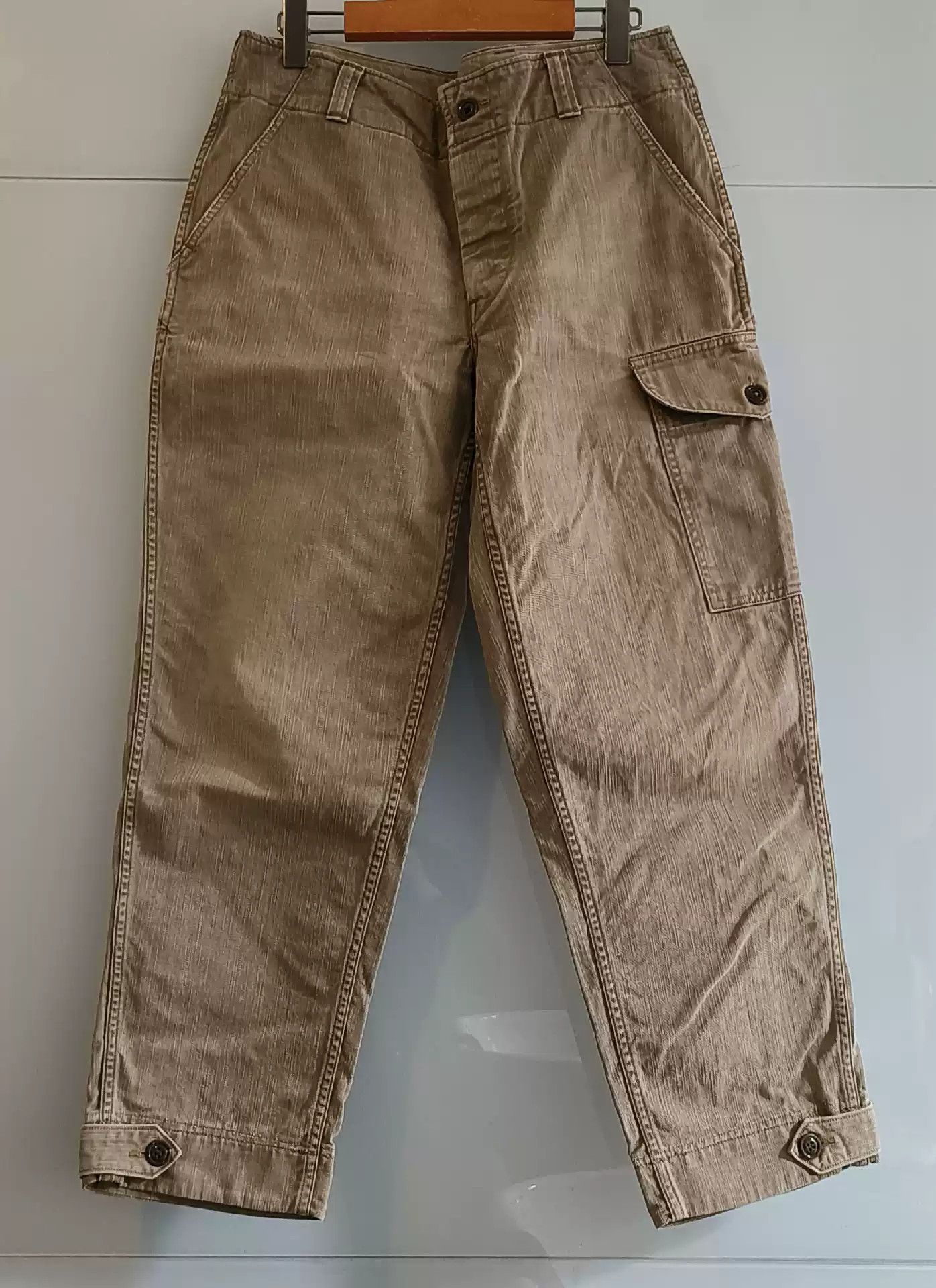 image of Freewheelers Classic Aviators Avatar Worker in Brown, Men's (Size 32)