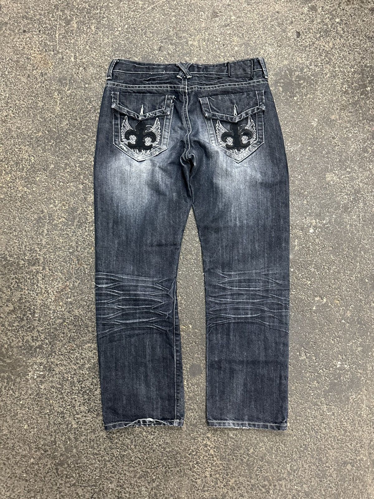 Vintage Y2K grunge baggy jeans Size US 33 - 1 Thumbnail