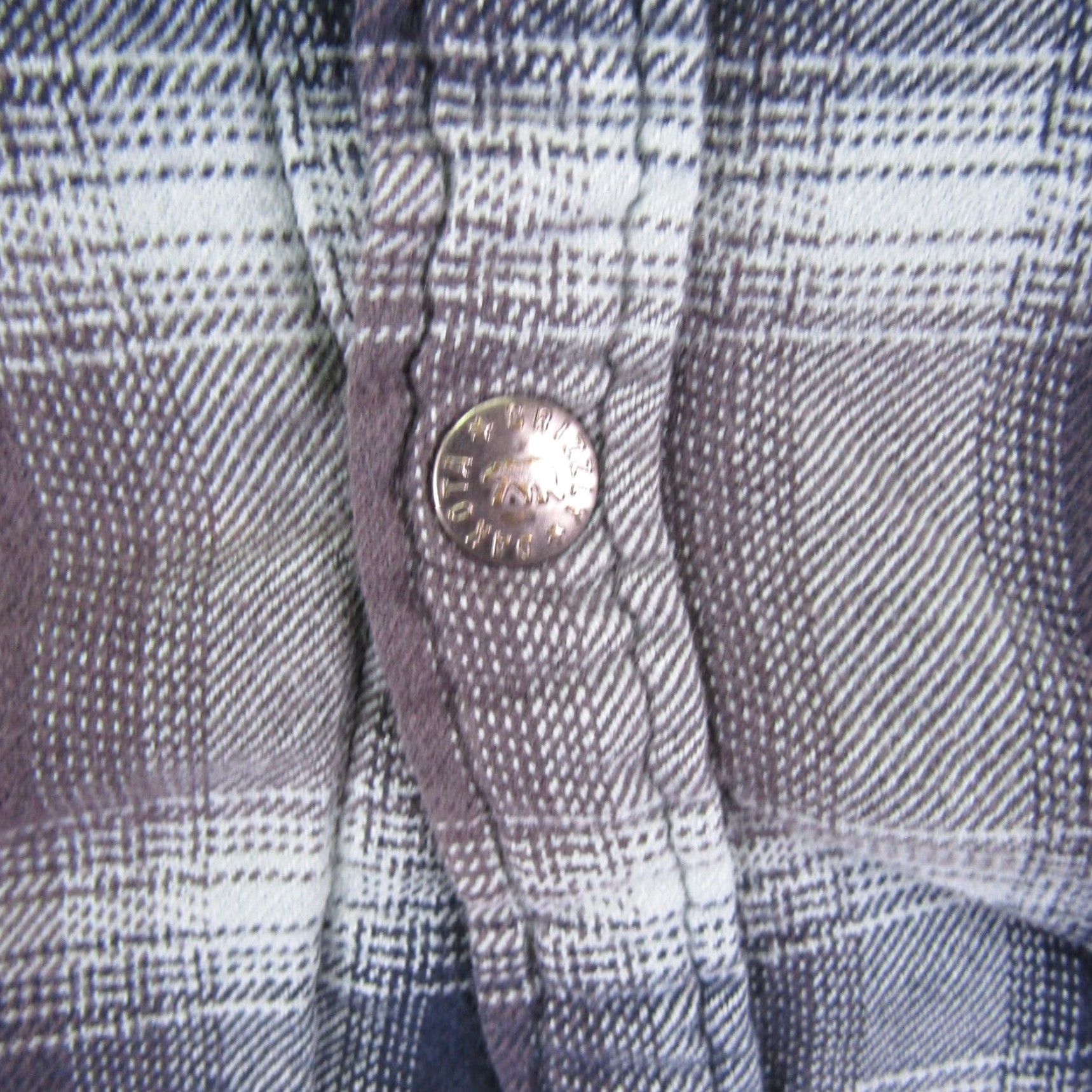 Vintage Grizzly Mountain Shirt Jacket Mens Large Gray Plaid Flannel Shacket Lined Thermal Button-Up Casual Workwear Outdoor Size US L / EU 52-54 / 3 - 4 Thumbnail