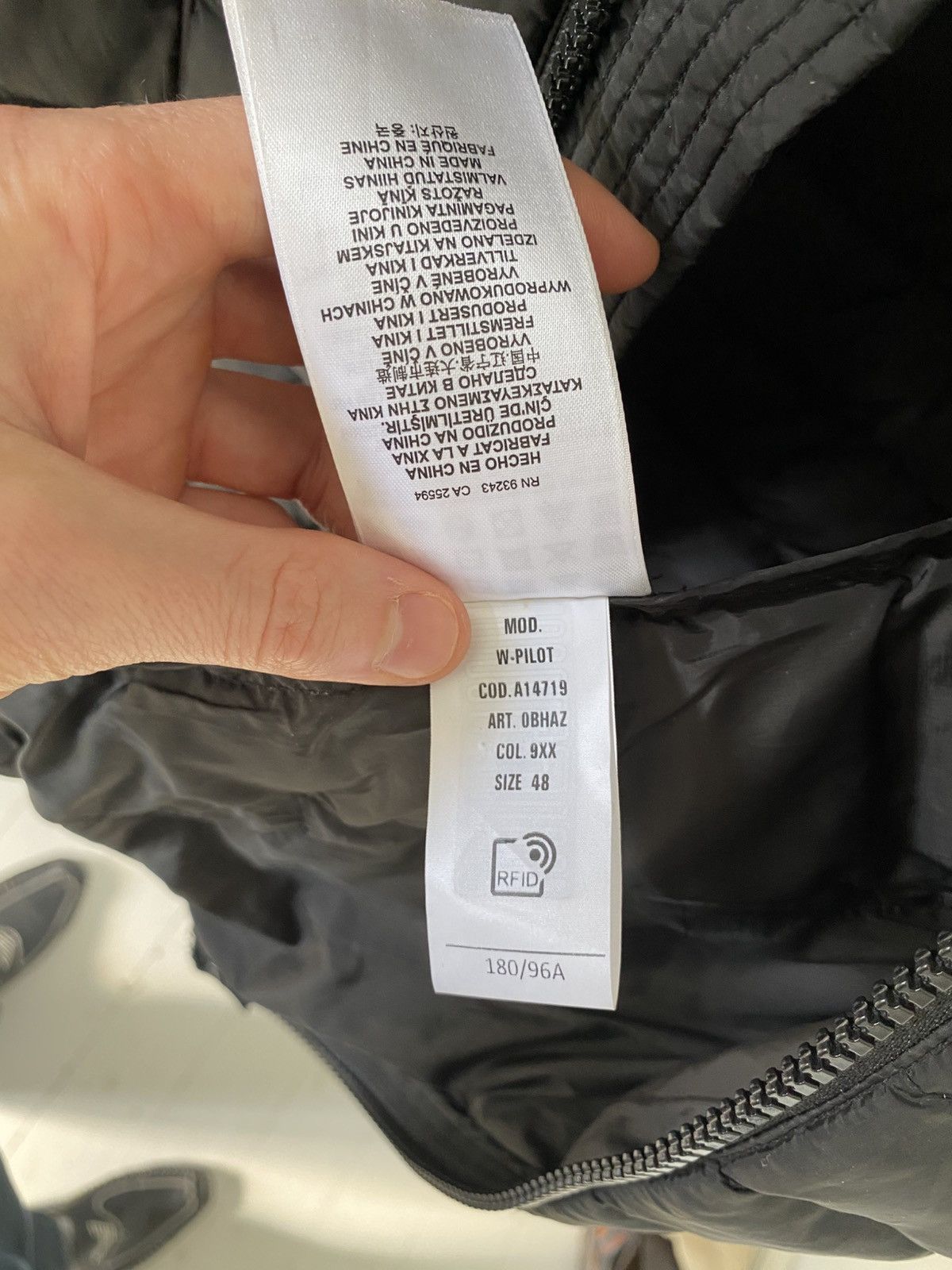Diesel Diesel W-Pilot puffer jackert Size US M / EU 48-50 / 2 - 5 Thumbnail