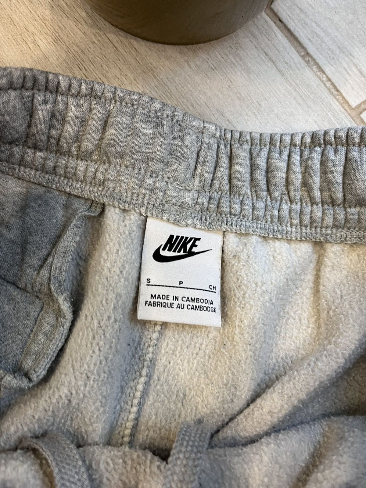 Nike × Vintage Vintage Nike Sweatpants Grey minimalistic pants Size US 30 / EU 46 - 12 Thumbnail