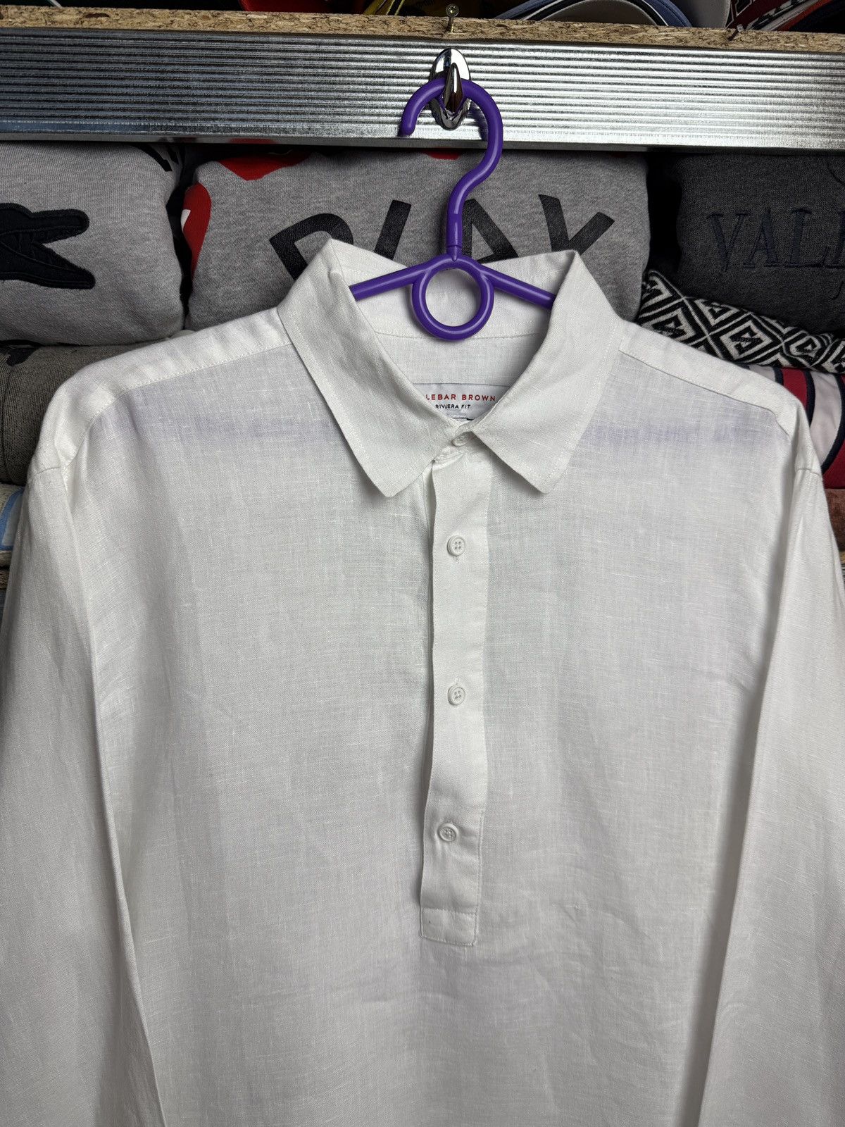 Orlebar Brown Orlebar Brown Shirt Longsleeve Size US L / EU 52-54 / 3 - 2 Thumbnail