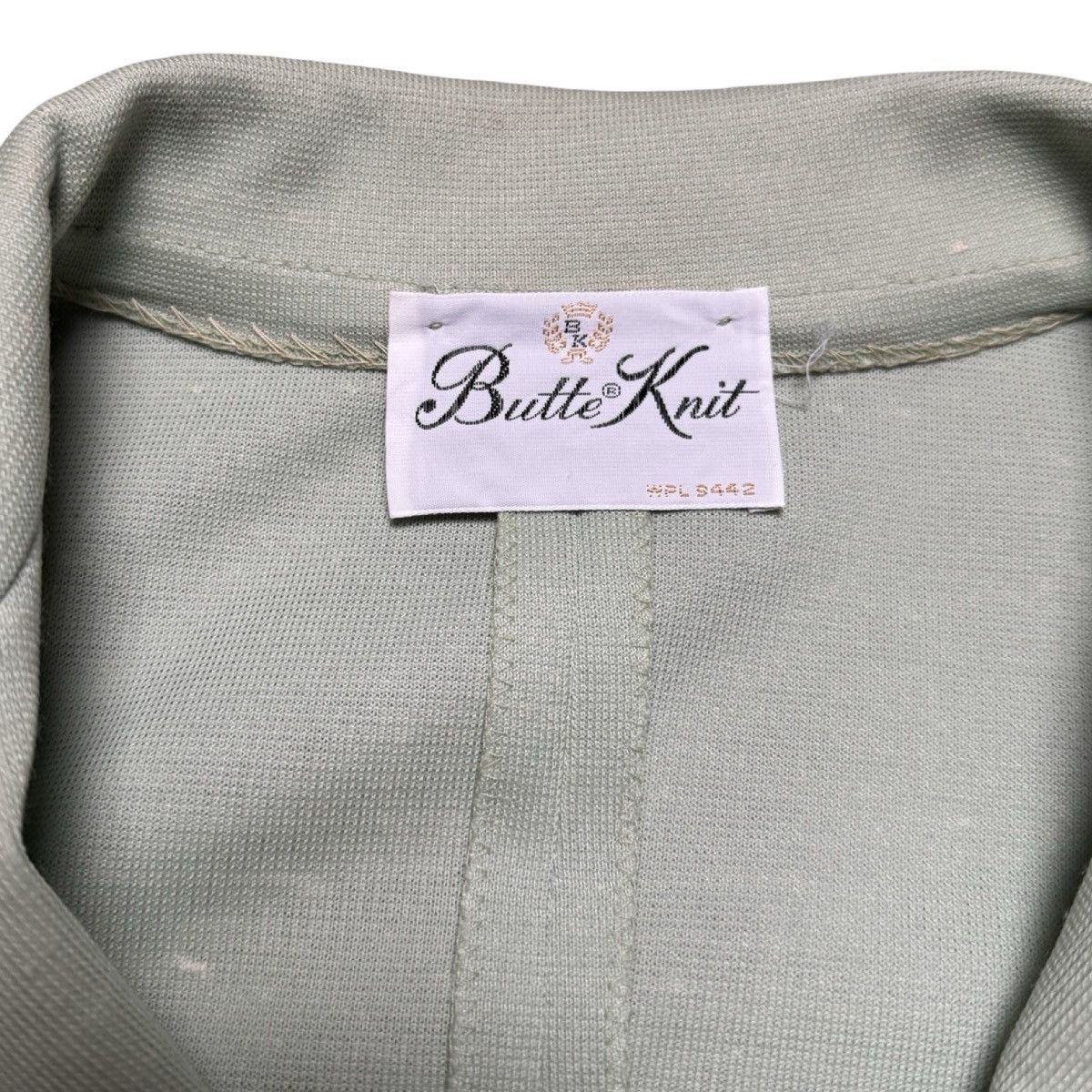 Vintage Vintage 70s Leisure Suit Pistachio Green Jacket Pant Vest 12 Size M / US 6-8 / IT 42-44 - 6 Thumbnail