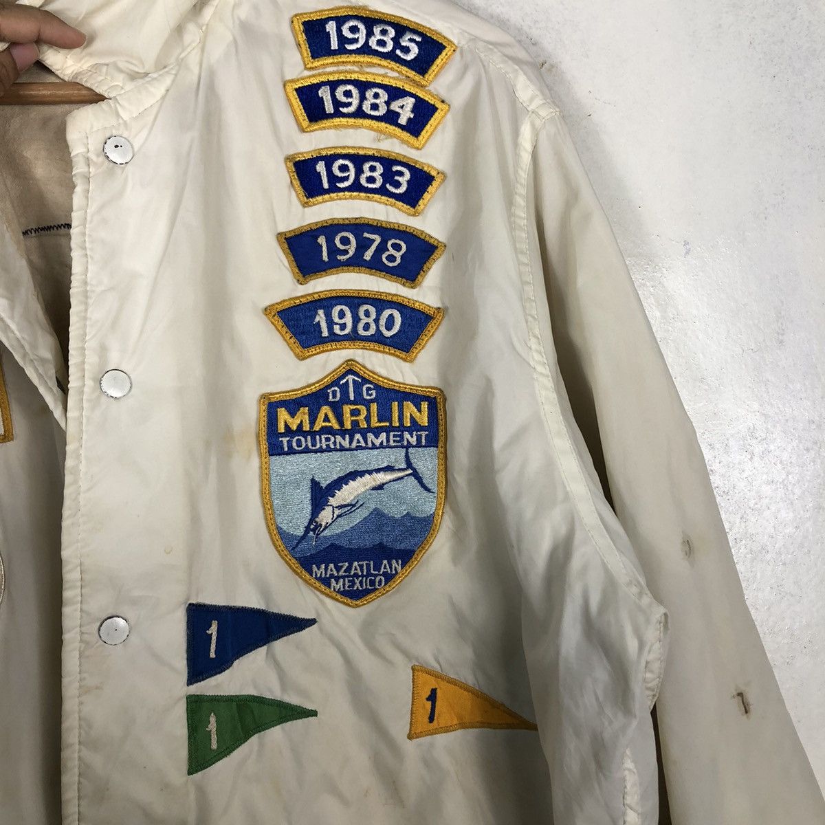 Vintage 🔥Vintage Dunbrooke USA Button Jacket Marlin Tournament Size US M / EU 48-50 / 2 - 16 Thumbnail