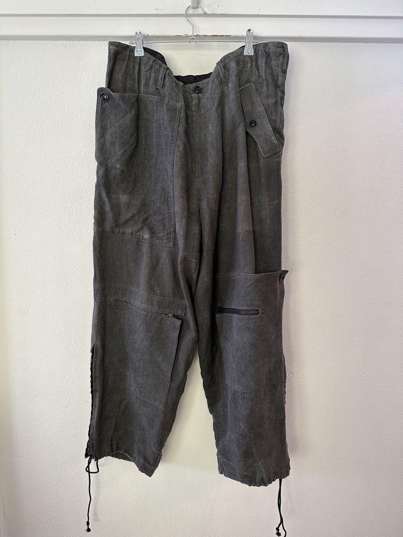 Yohji Yamamoto yohji yamamoto pour homme Garment Dyed Cargo Pant 