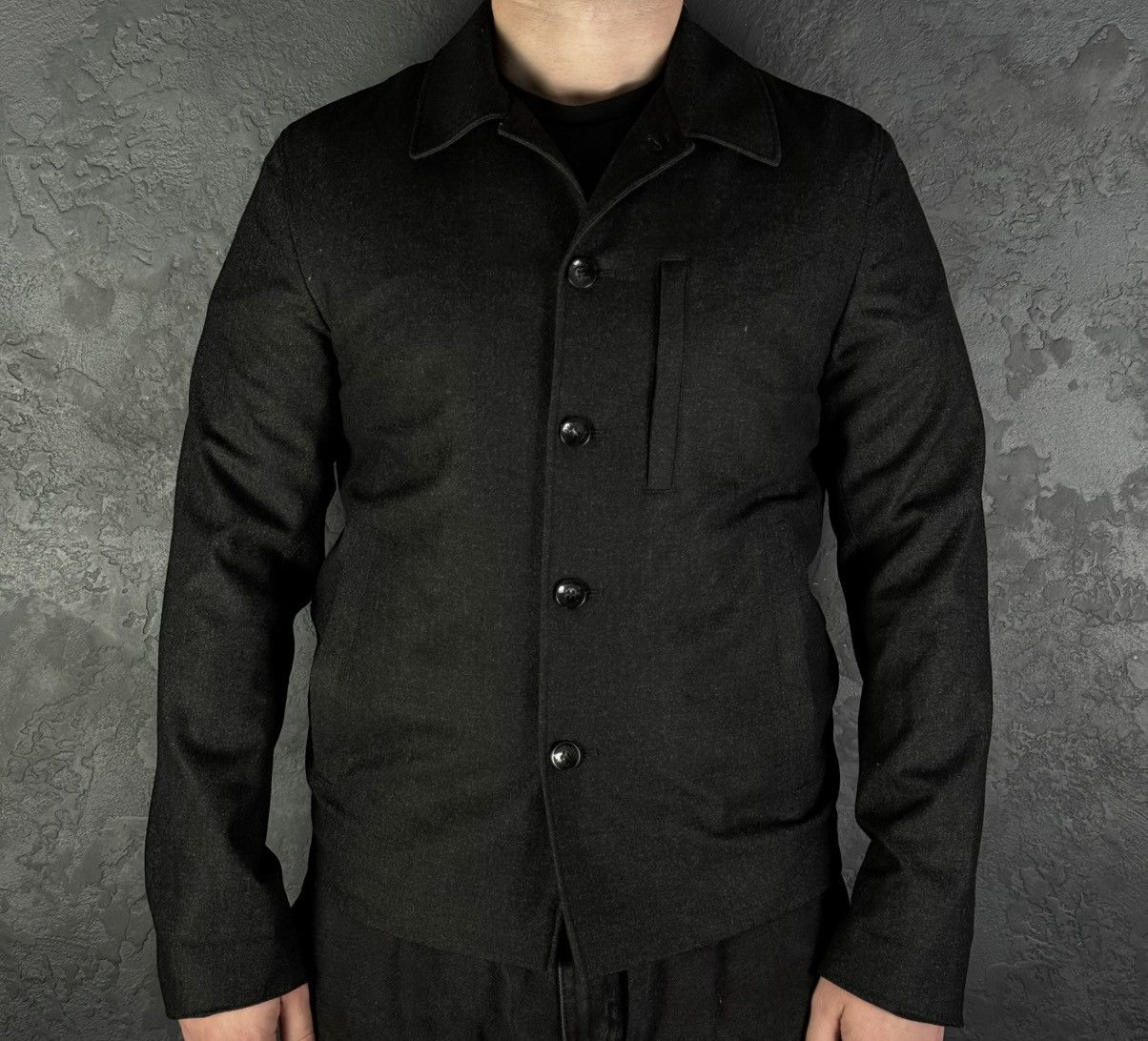 Bogner BOGNER Virgil Wool Cashmere Solid Black OverShirt Jacket Size US S / EU 44-46 / 1 - 3 Thumbnail
