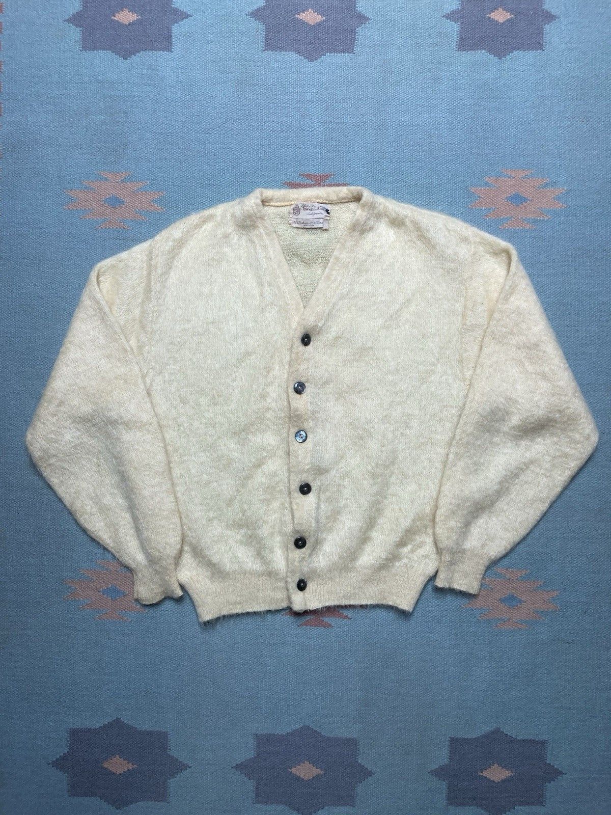 Sears × Vintage 60s Sears 75% Mohair Cardigan Sweater | Grailed