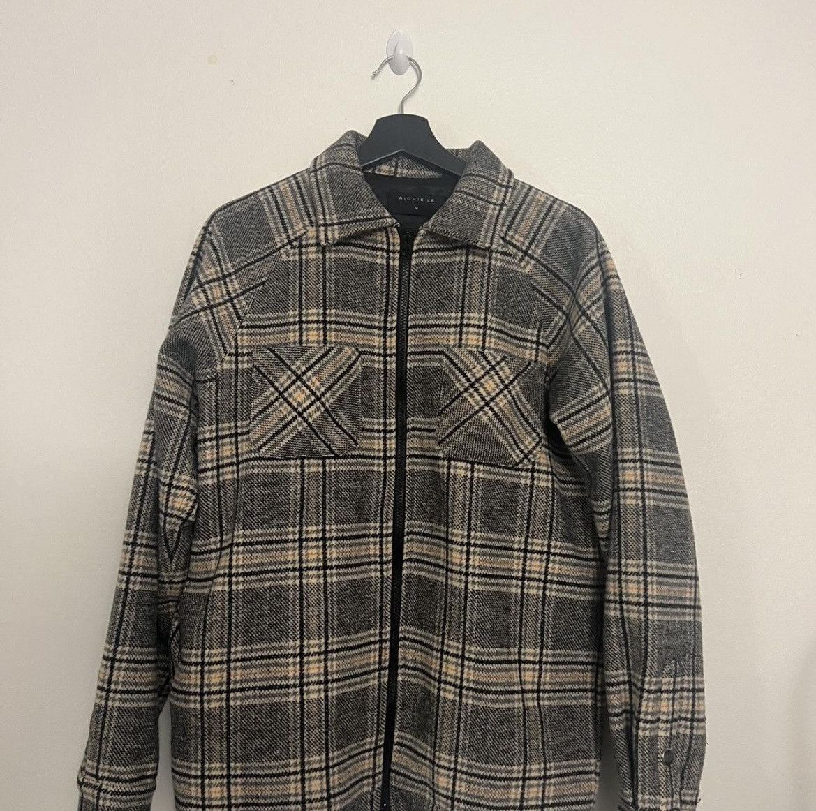 Richie Le Collection Richie Le Collection LINED ZIPPER FLANNEL Size US M / EU 48-50 / 2 - 1 Thumbnail
