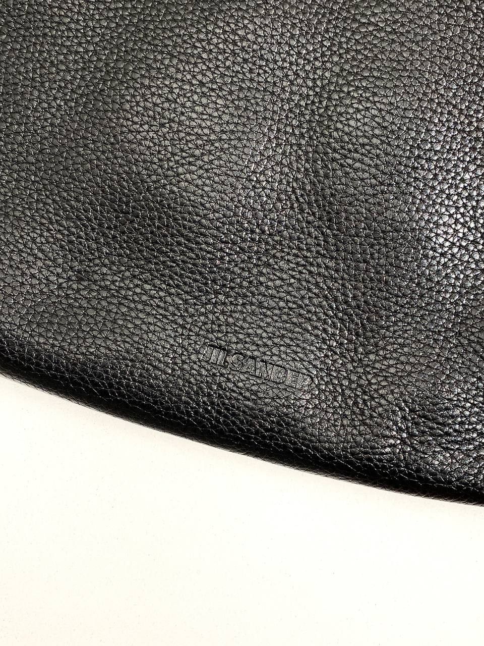 Jil Sander Jil Sander Black Logo Lamb Leather Hand Shoulder Bag Size ONE SIZE - 5 Thumbnail