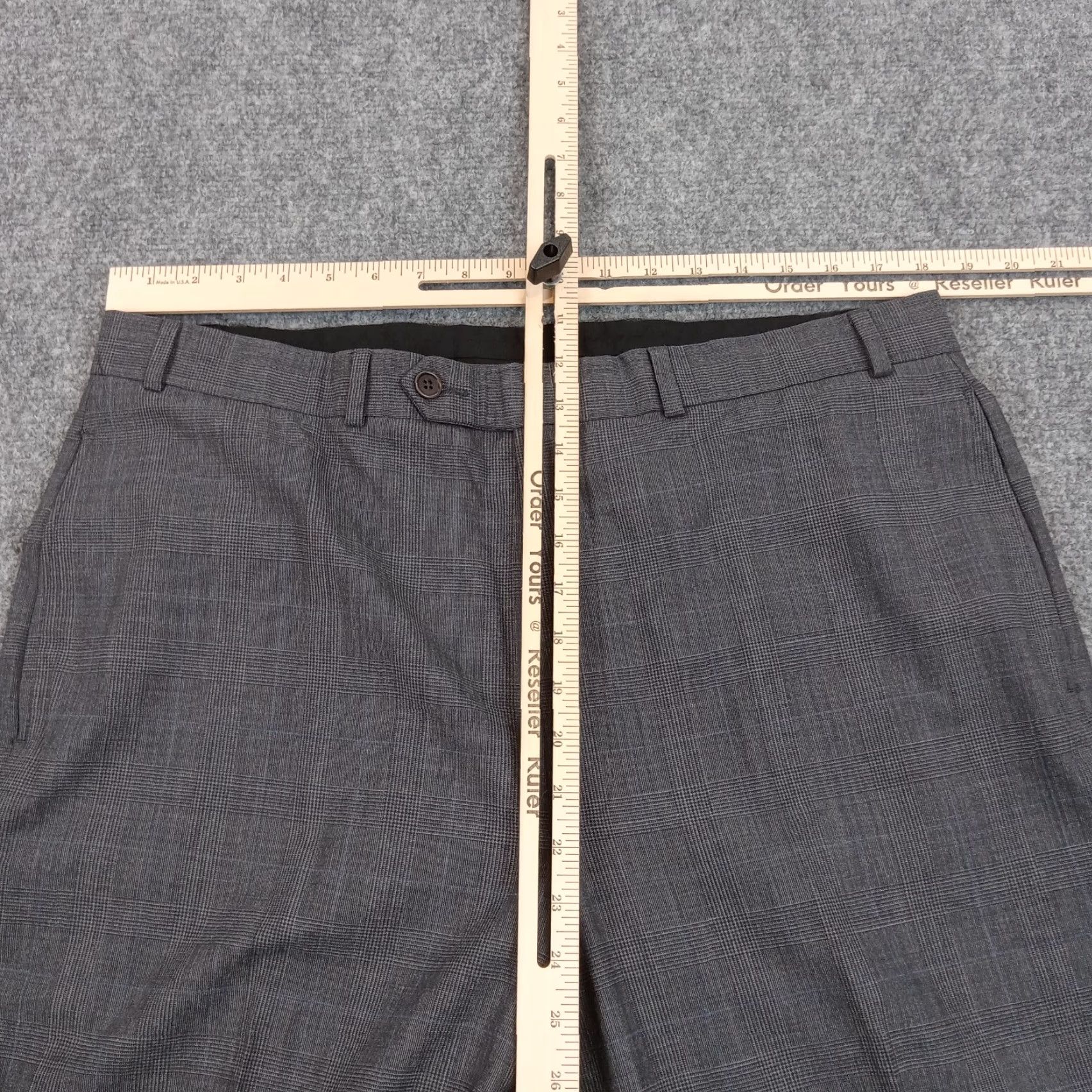 Brooks Brothers Brooks Brothers Mens Pants Gray Wool Straight 38x31 Extra Large Size US 36 / EU 52 - 4 Thumbnail