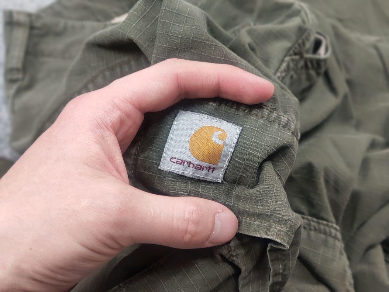 Carhartt Vintage 90's Carhartt Ripstop Cargo Baggy pants USA Style Size US 34 / EU 50 - 17 Thumbnail
