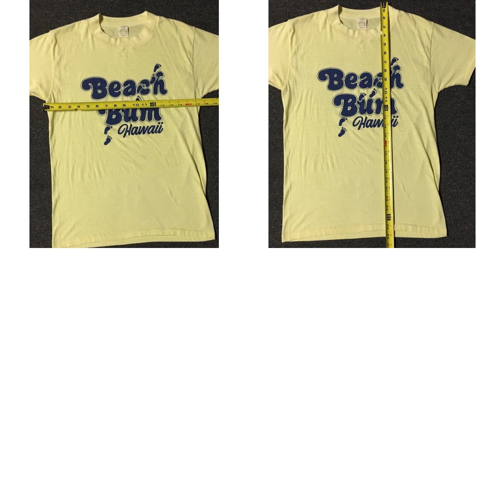 Vintage VINTAGE Hawaii Beach Bum Faded Shirt S USA Yellow Short Sleeve T-Shirt Graphic Tee Men 70s 80s Grunge Surf Ocean Beach Size US S / EU 44-46 / 1 - 9 Thumbnail