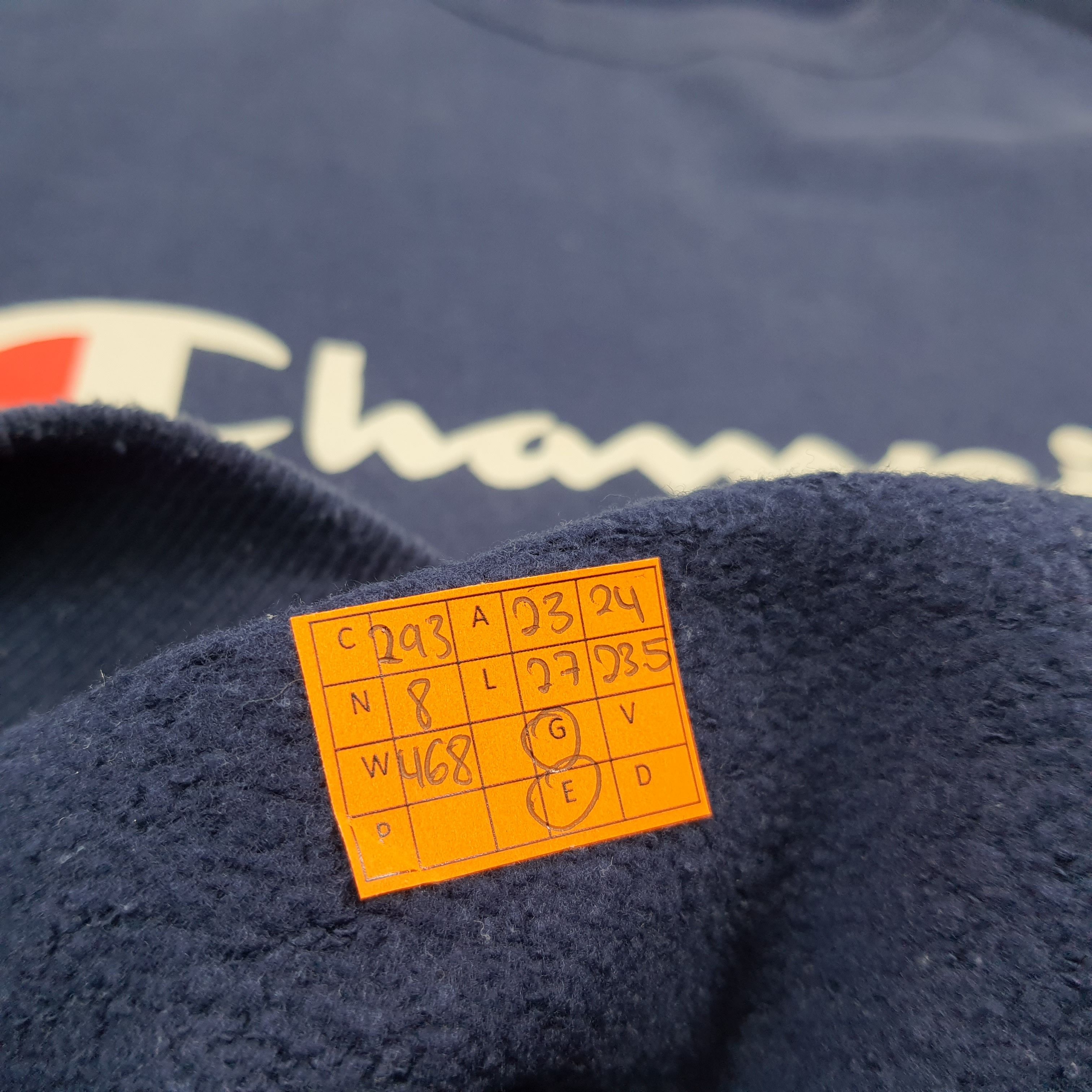 Carhartt Vintage Champion Embroidered Spell Out Crewneck C293N8 Size US L / EU 52-54 / 3 - 8 Thumbnail