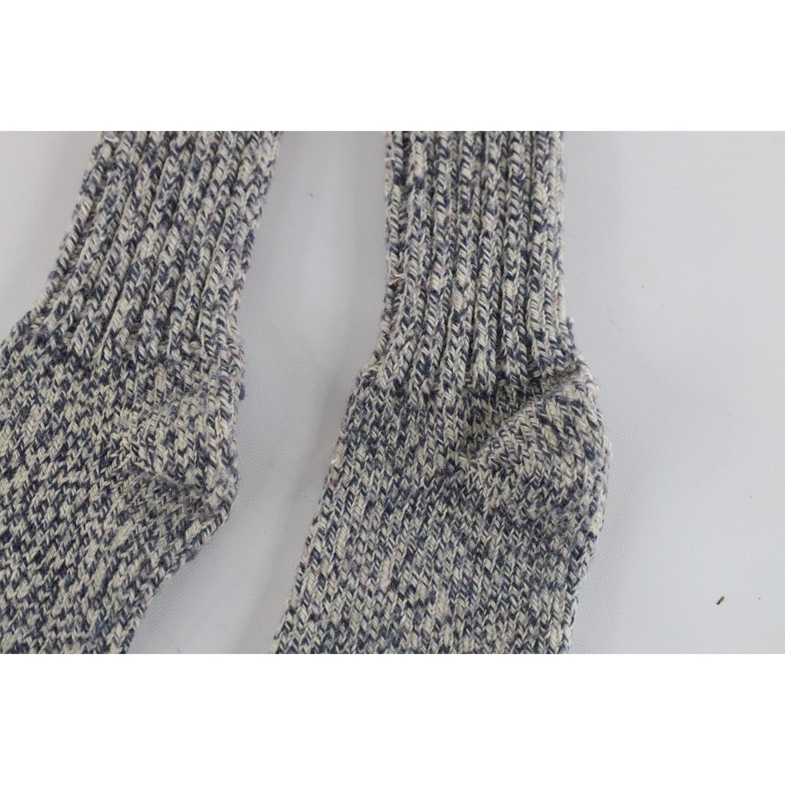 Vintage Vintage 90s Streetwear Wool Blend Knit Hiking Boot Socks Size ONE SIZE - 3 Thumbnail