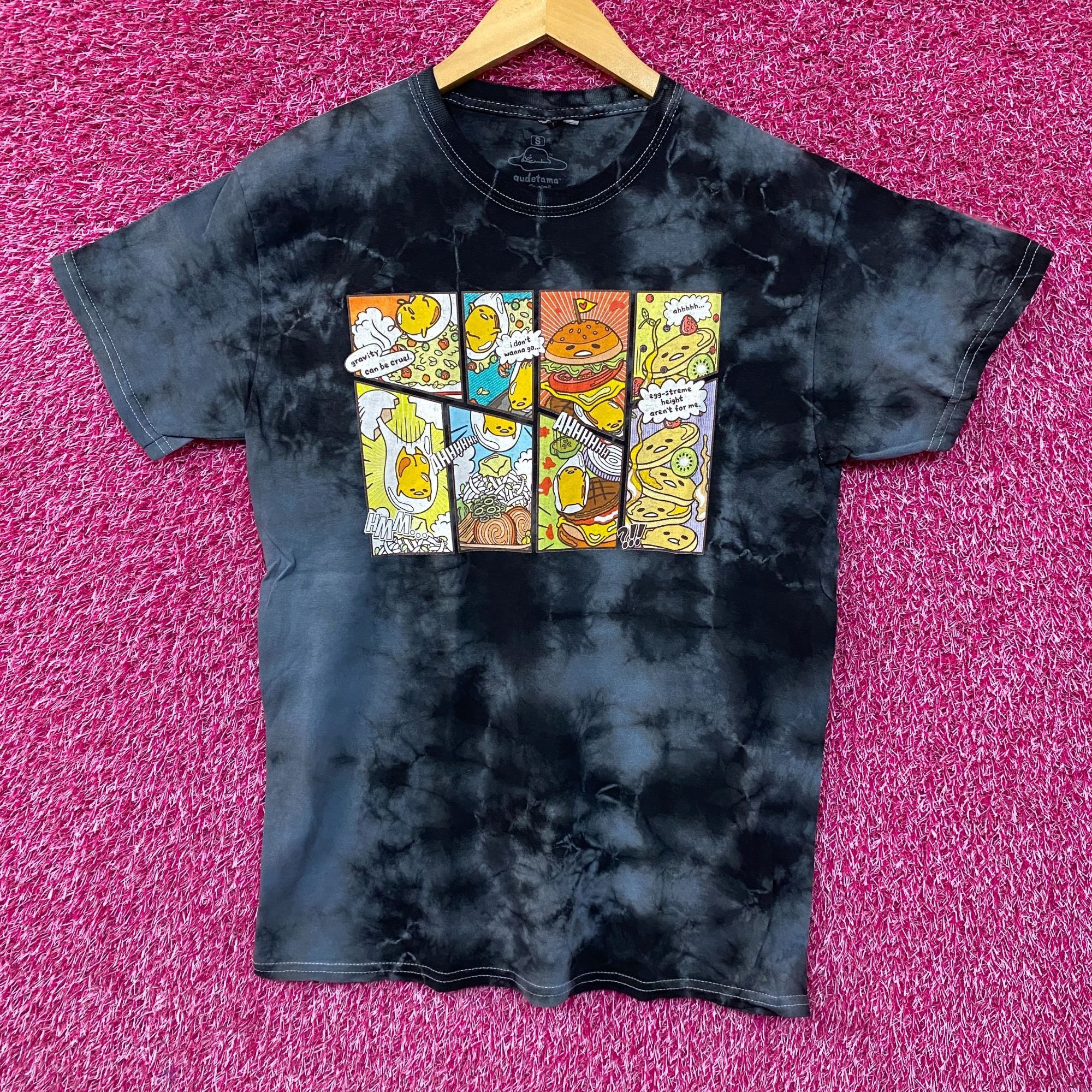 Other Sanrio Gudetama Food Wall Kawaii Tie Dye T-Shirt Small Size US S / EU 44-46 / 1 - 1 Thumbnail