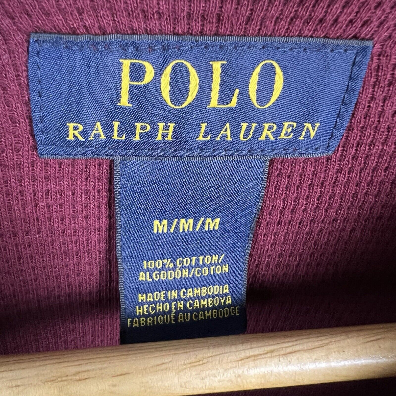Polo Ralph Lauren Polo Ralph Lauren Longsleeve Men's Size M Size US M / EU 48-50 / 2 - 2 Thumbnail