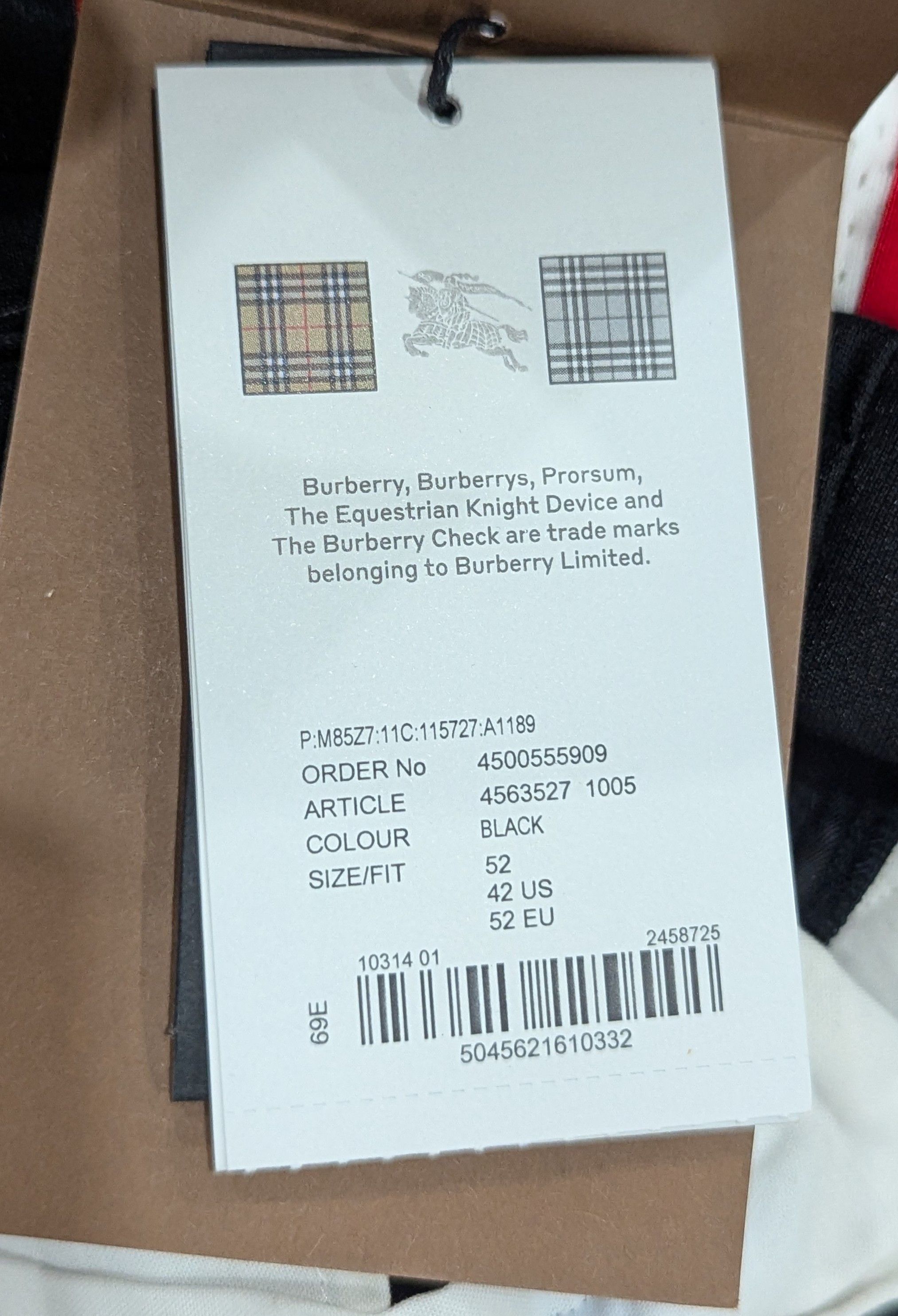 Burberry Burberry Striped Cotton Blend Trousers Pants Black 52 US 36 Size US 36 / EU 52 - 10 Thumbnail