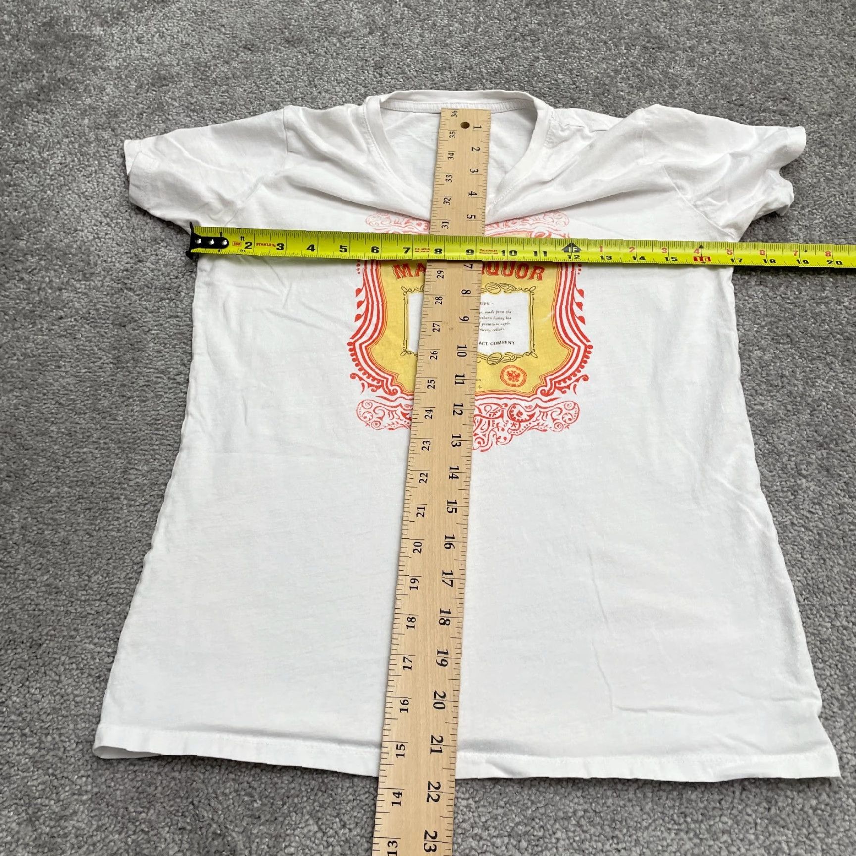 Vintage The Relaxed Tee Womens XS/PP White Crew Neck Short Sleeve The Relaxed Tee T-Shirt Casual Shirt Womens XS/PP White Crew Neck Short Sleeve Graphic Print Size XXS / US 00 / IT 34 - 5 Thumbnail