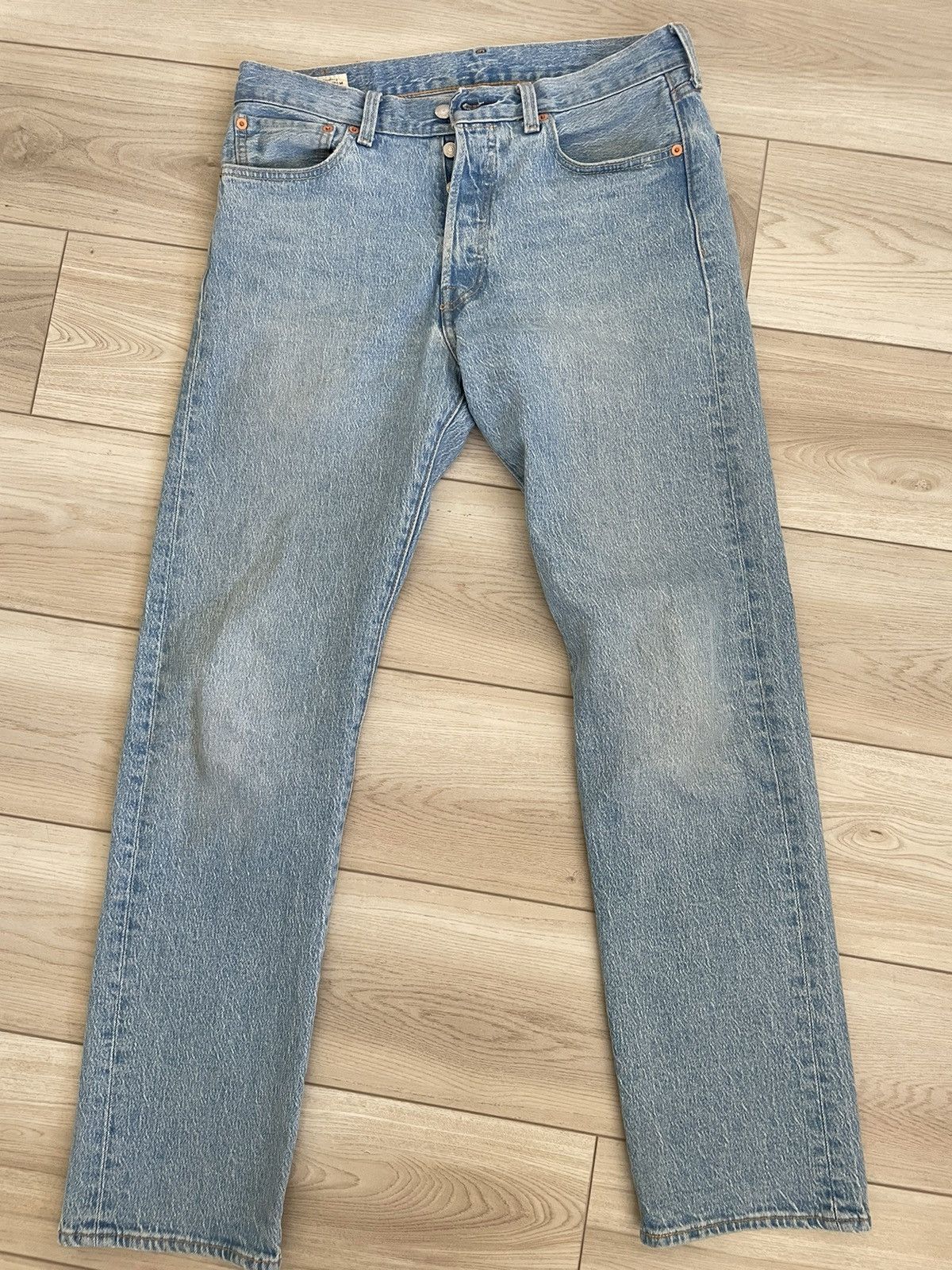 Levi's Vintage Clothing Levi’s Denim Jeans 501 32x32 Size US 32 / EU 48 - 1 Thumbnail