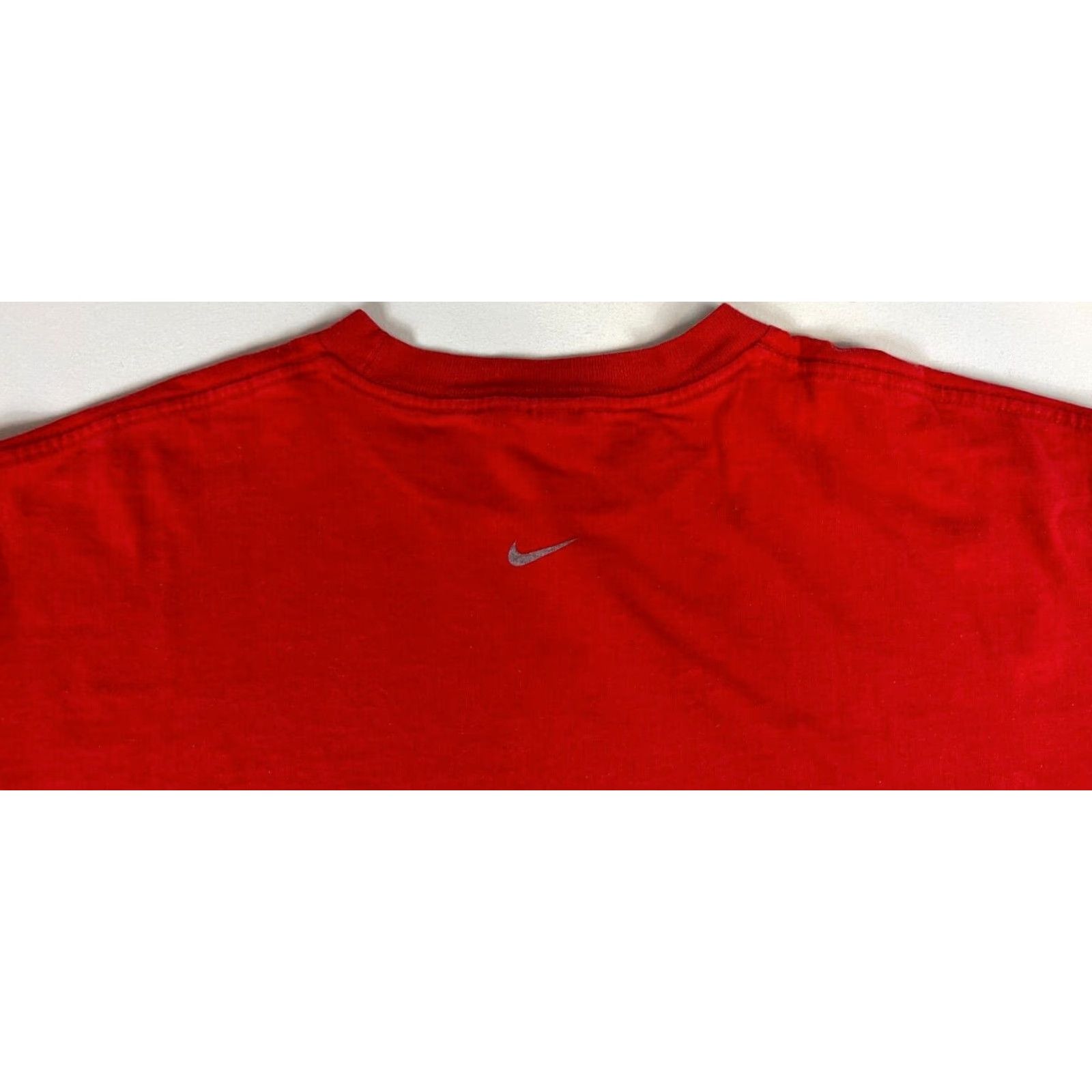 Nike VINTAGE Nike T-Shirt Men’s Red 2000s Short Sleeve Crew Neck Made in USA Size L Size US L / EU 52-54 / 3 - 4 Thumbnail