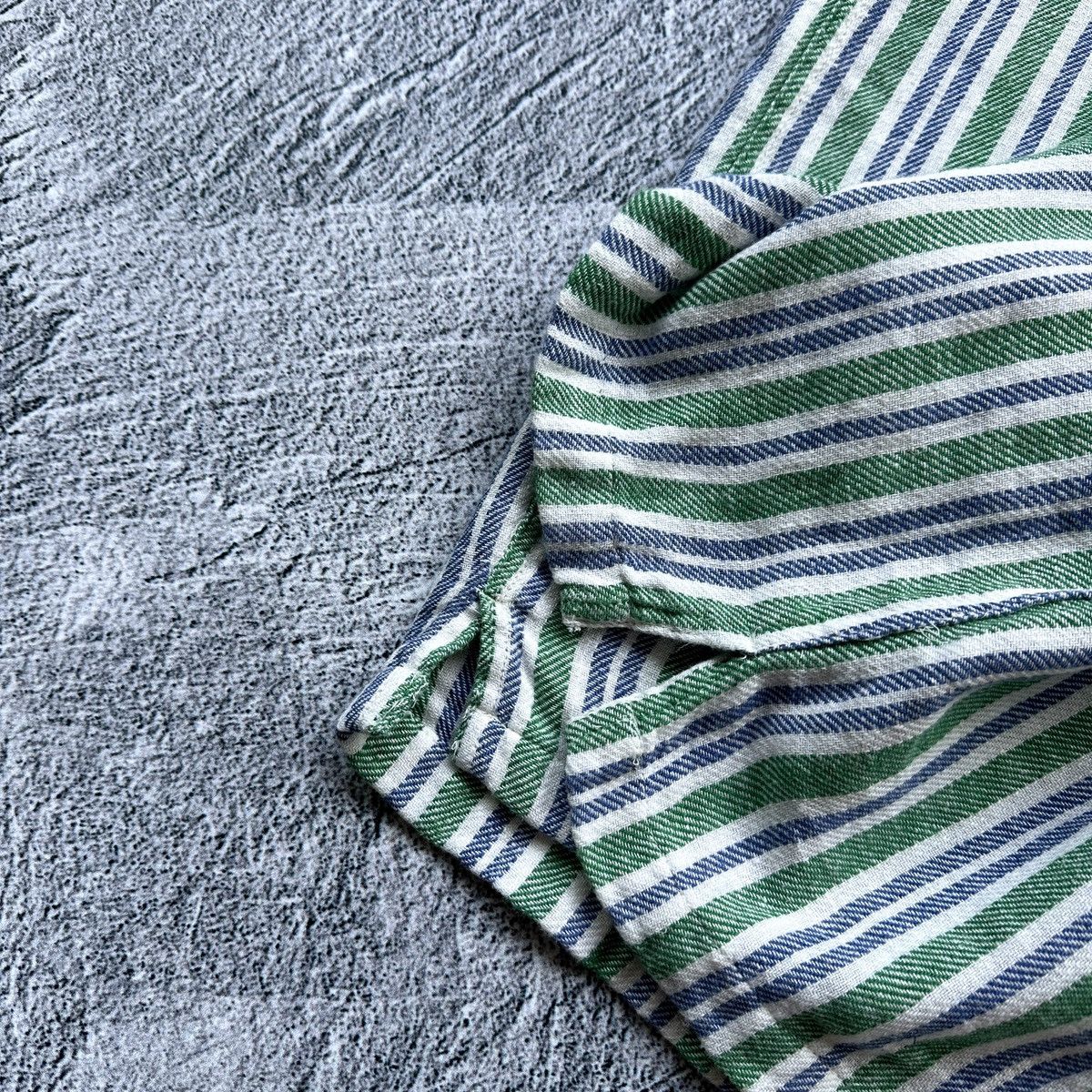 Zara Men’s Shirts Zara Striped Linen Button Up Multicolour Size US M / EU 48-50 / 2 - 10 Thumbnail
