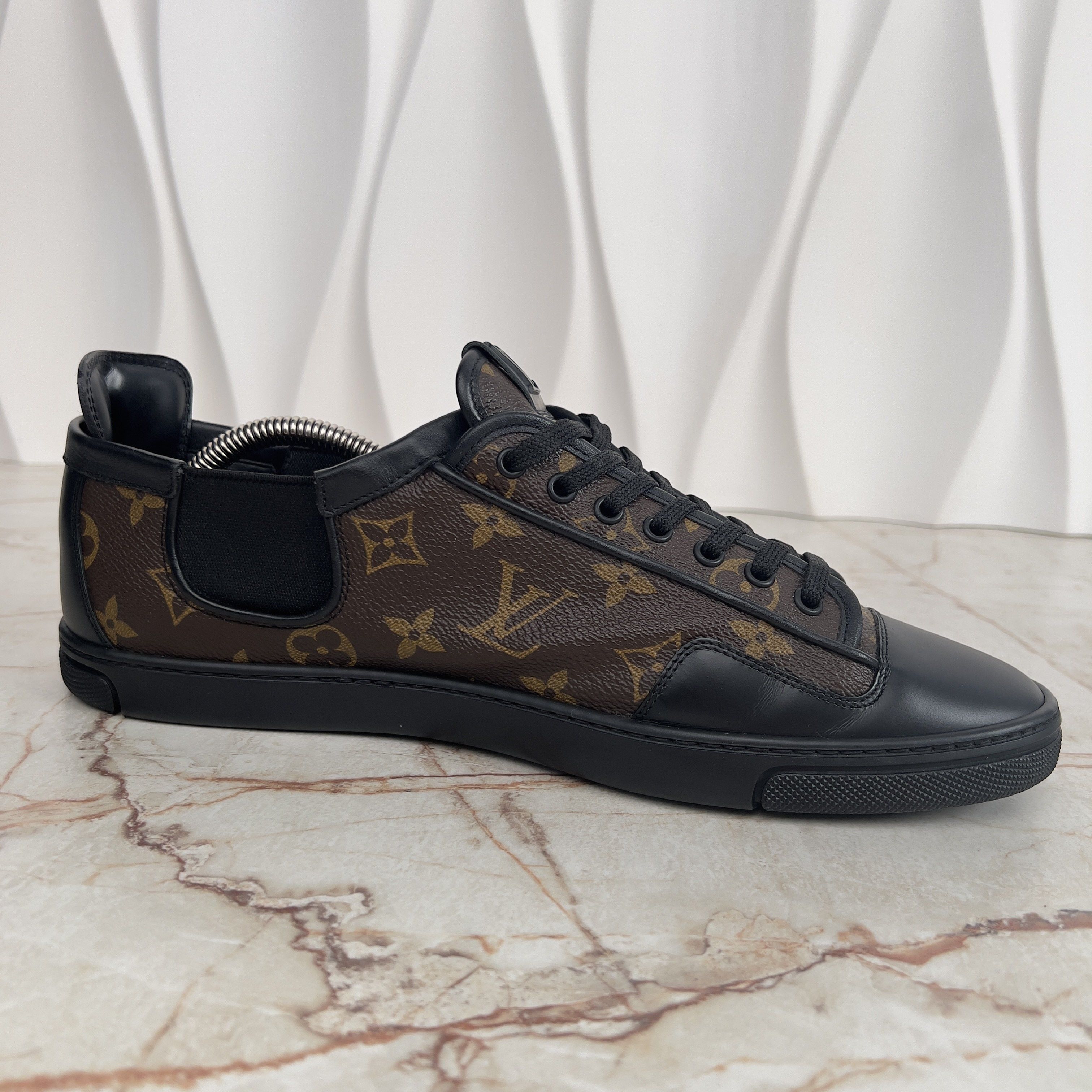 Louis Vuitton Slalom Sneaker Monogram Canvas Leather Size US 9.5 / EU 42-43 - 7 Thumbnail