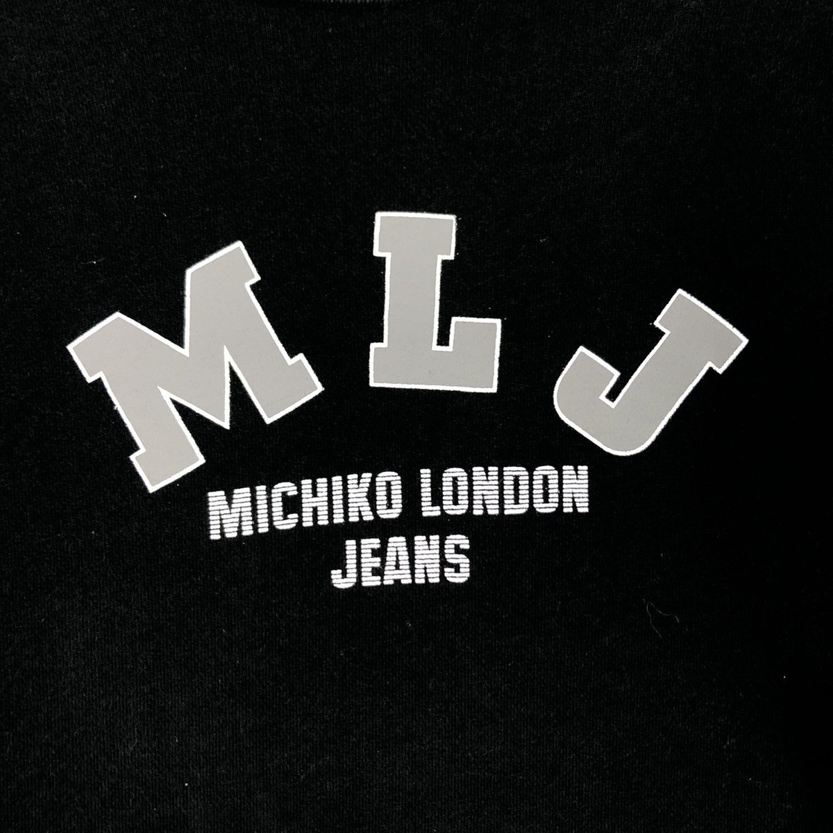 Michiko Koshino London × Vintage Vintage Michiko London Koshino Jean Sweatshirt Jumper Rare Size US M / EU 48-50 / 2 - 10 Thumbnail
