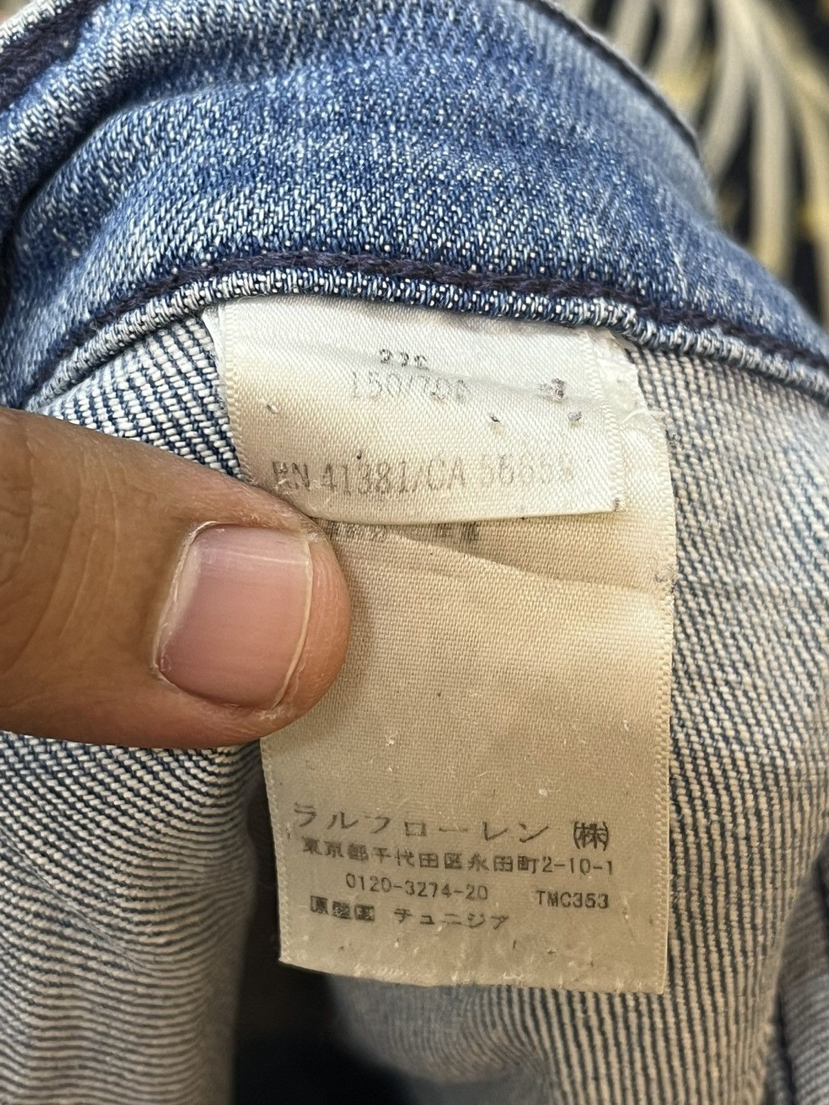 Polo Ralph Lauren × RRL Ralph Lauren × Ralph Lauren Vintage Polo Ralph Lauren Flare Mural Denim Size US 28 / EU 44 - 12 Thumbnail