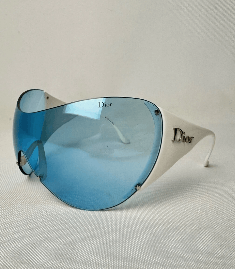 Dior ⚡️ Christian Dior Sunglasses Ski 1 Shield Mask Sport Vintage Size ONE SIZE - 2 Thumbnail