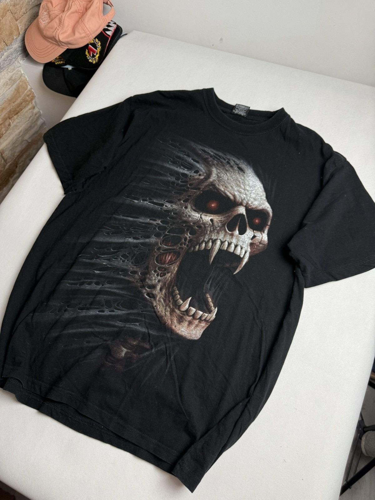 Band Tees × Vintage Vintage Dead Skull Rock T Shirt tee Size US XXL / EU 58 / 5 - 2 Thumbnail