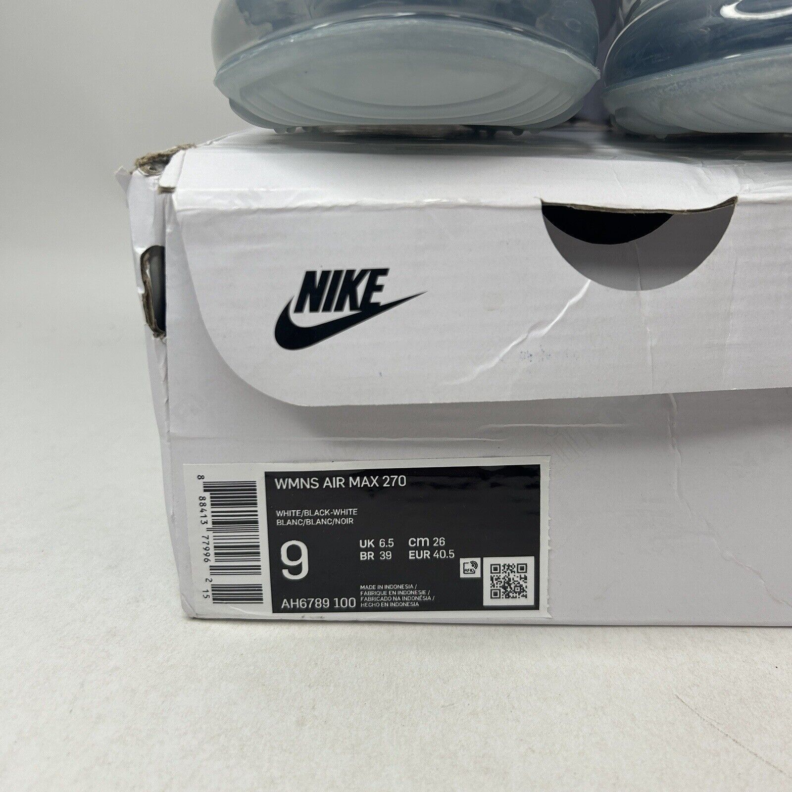Nike Nike Air Max 270 WMNS “White Black” 2024 Size US 9 / IT 39 - 5 Thumbnail